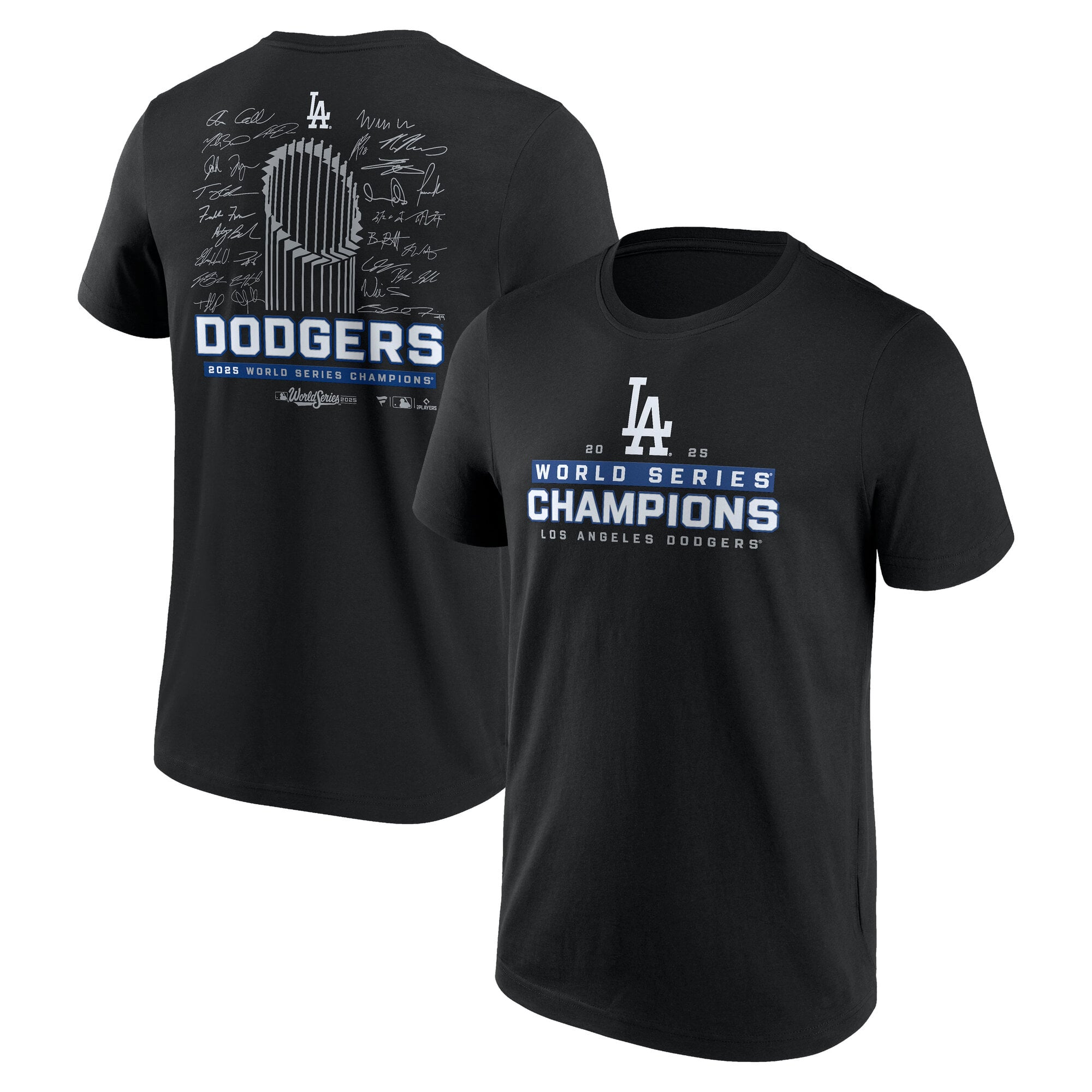 Los Angeles Dodgers World Series Champions 2025 Signature Roster T 