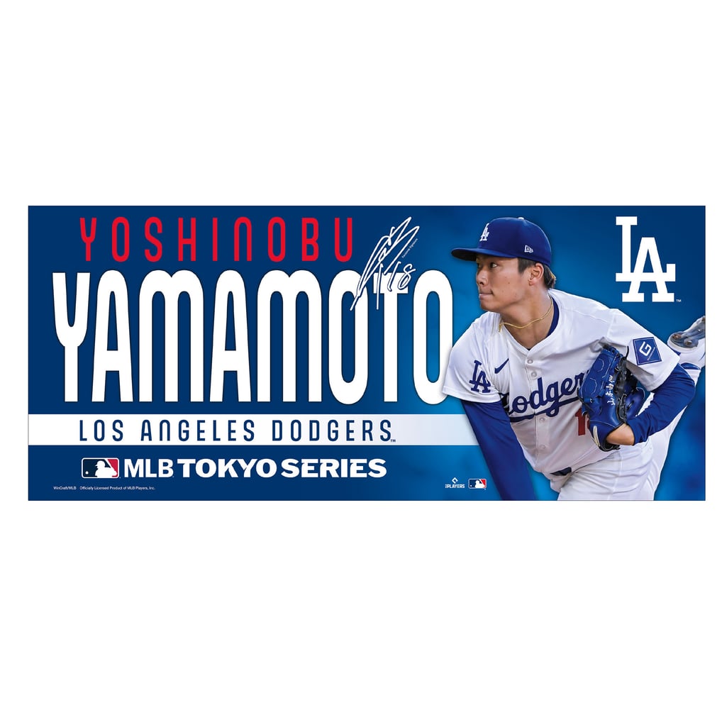 Wincraft ドジャース 山本由伸 MLB TOKYO SERIES 東京シリーズ 開幕戦 
