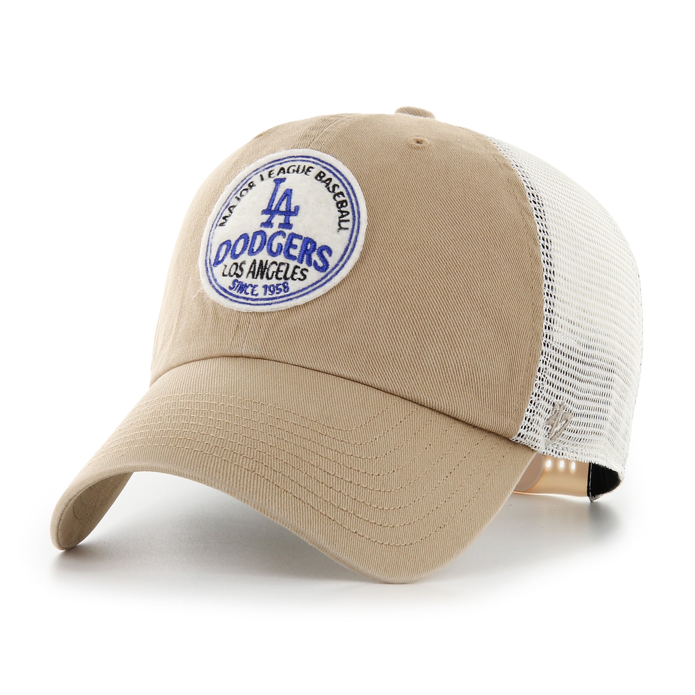 Casquette ajustable kaki '47 Los Angeles Dodgers Clean Up pour homme