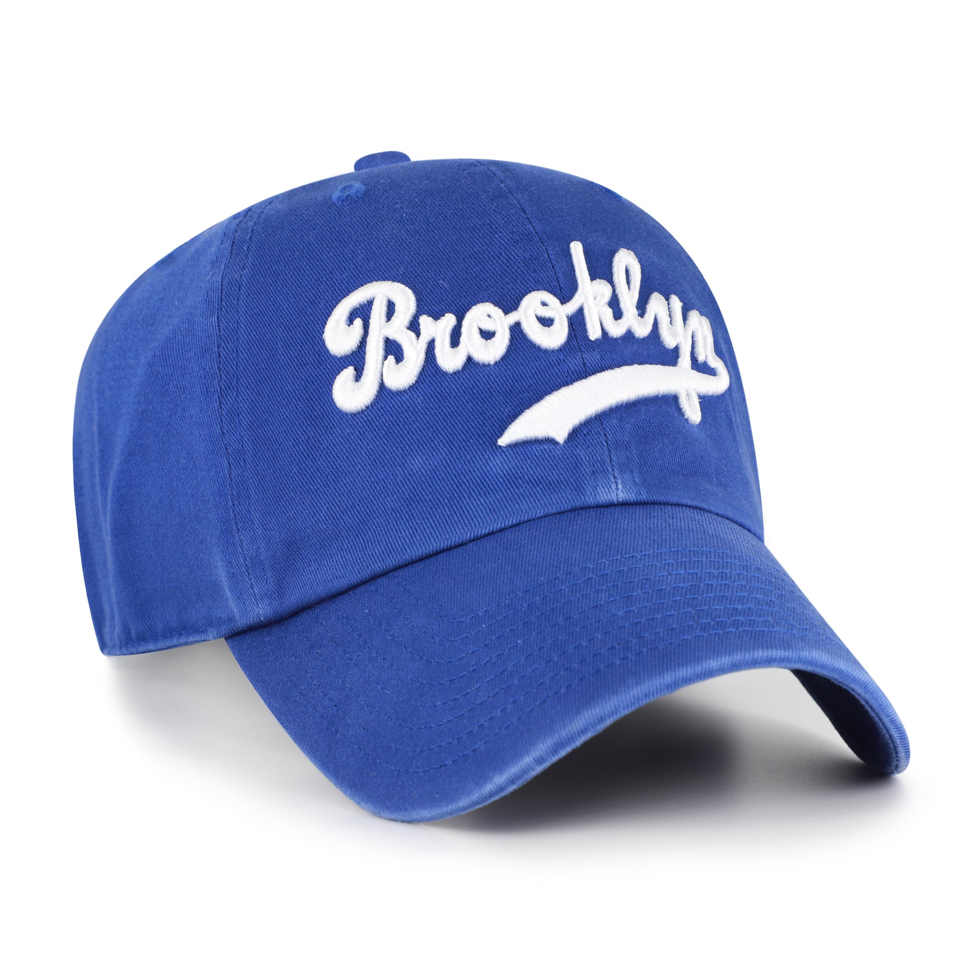 Men's '47 Royal Brooklyn Dodgers Cooperstown Collection Script Clean Up Adjustable Hat