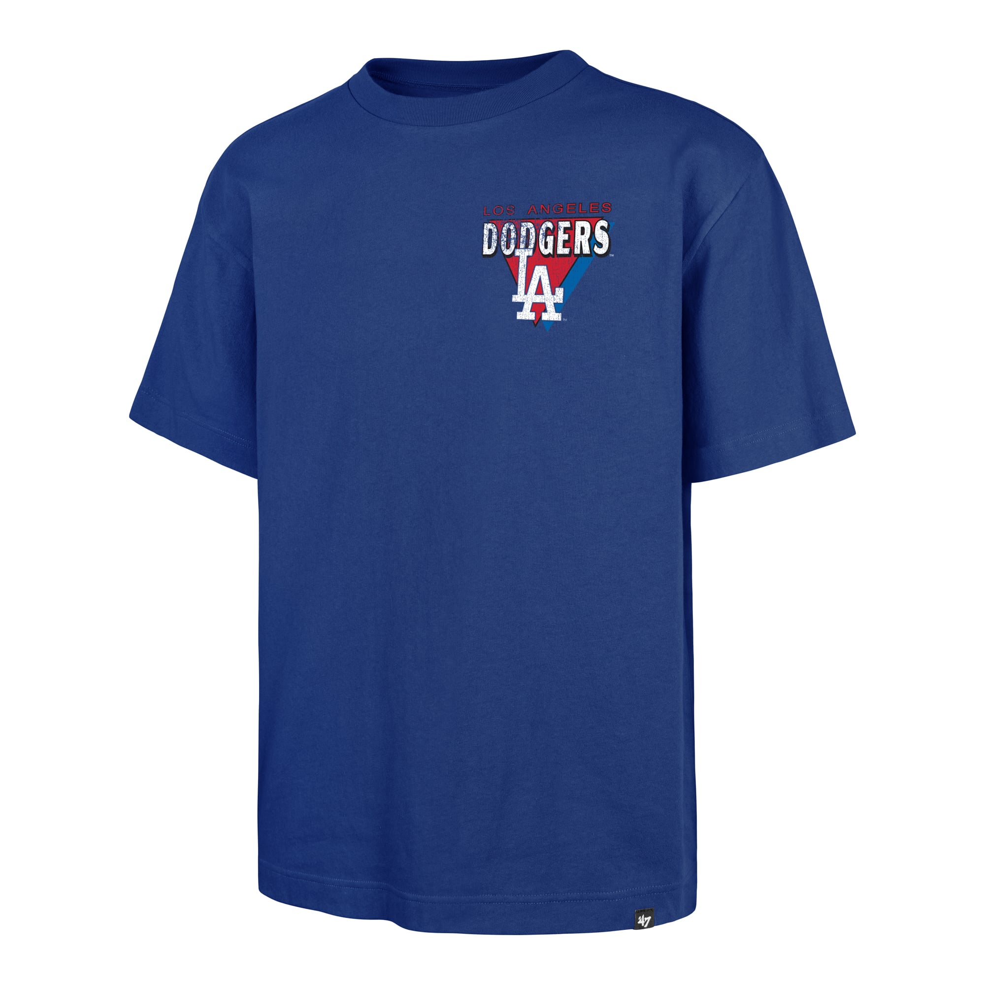 T-shirt homme '47 Royal Los Angeles Dodgers Under Bar Foundation