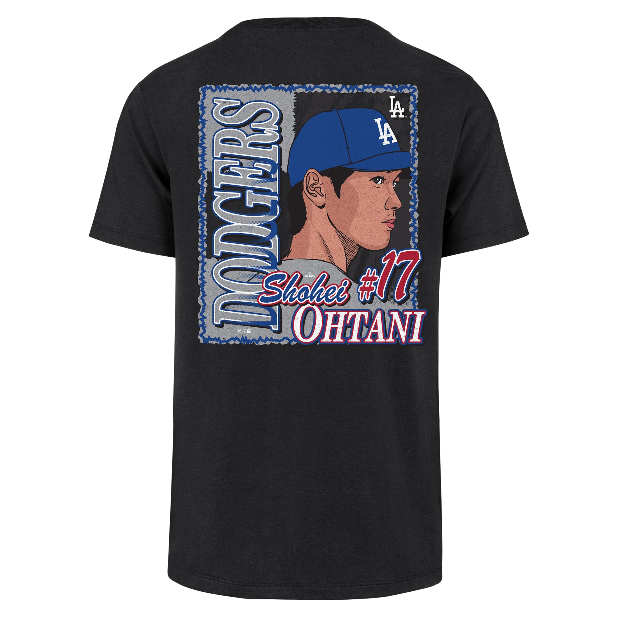 T-shirt graphique recto-verso noir pour homme '47 Shohei Ohtani Los Angeles Dodgers
