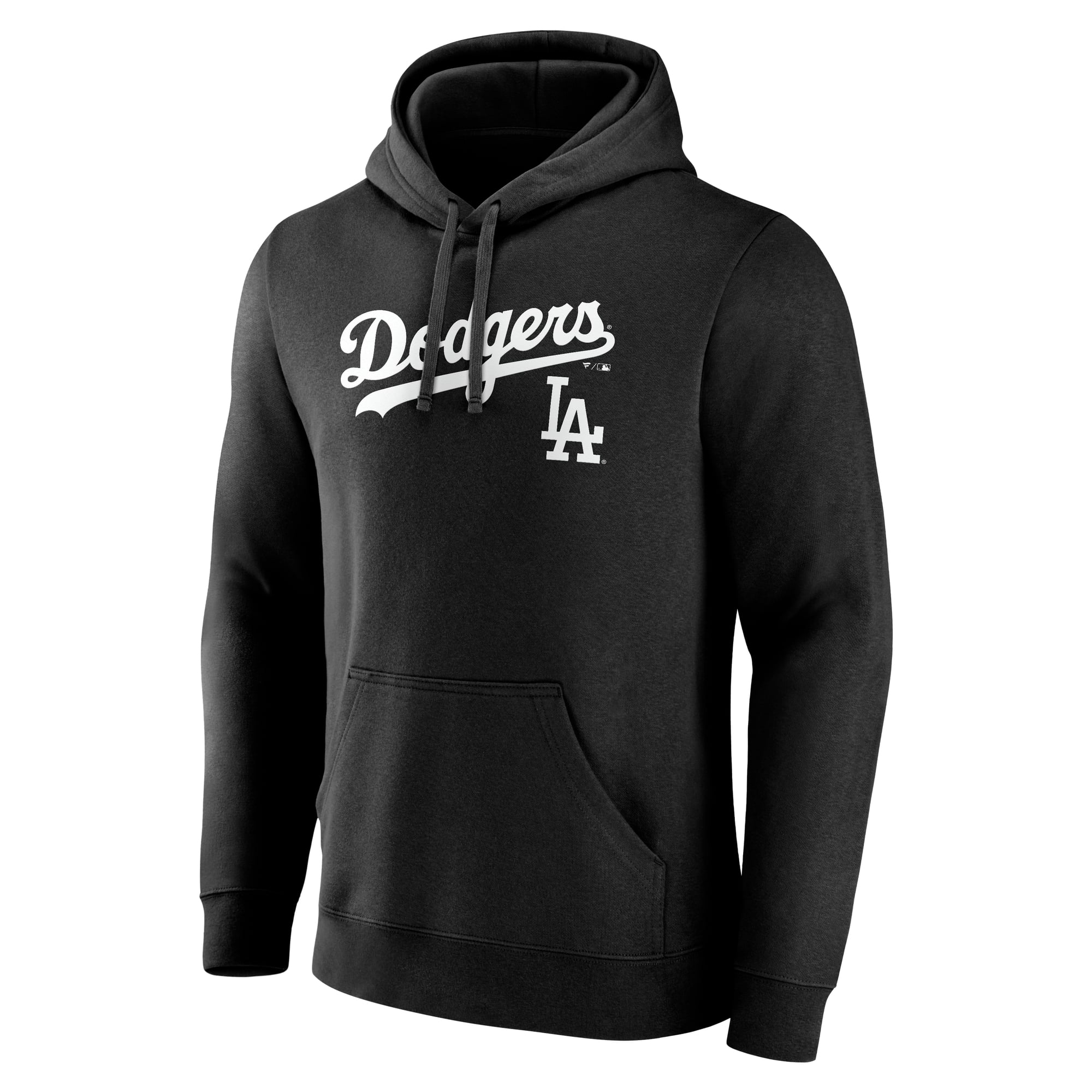 Men's Black Los Angeles Dodgers Team Lockup Hoodie