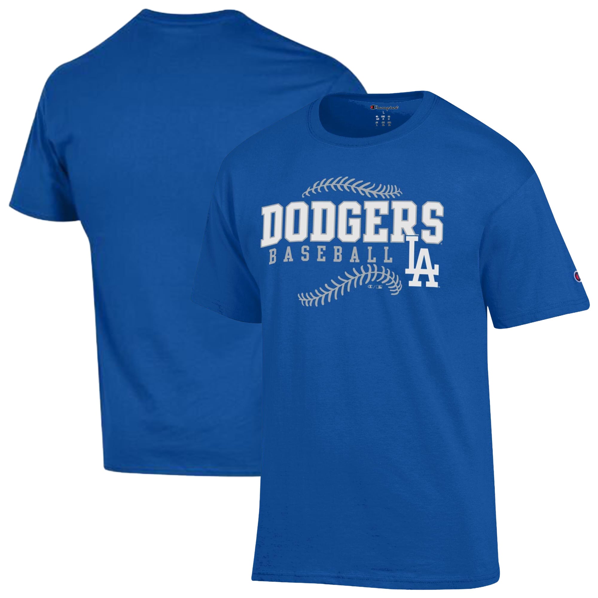 T-shirt de baseball Champion Royal Los Angeles Dodgers pour homme