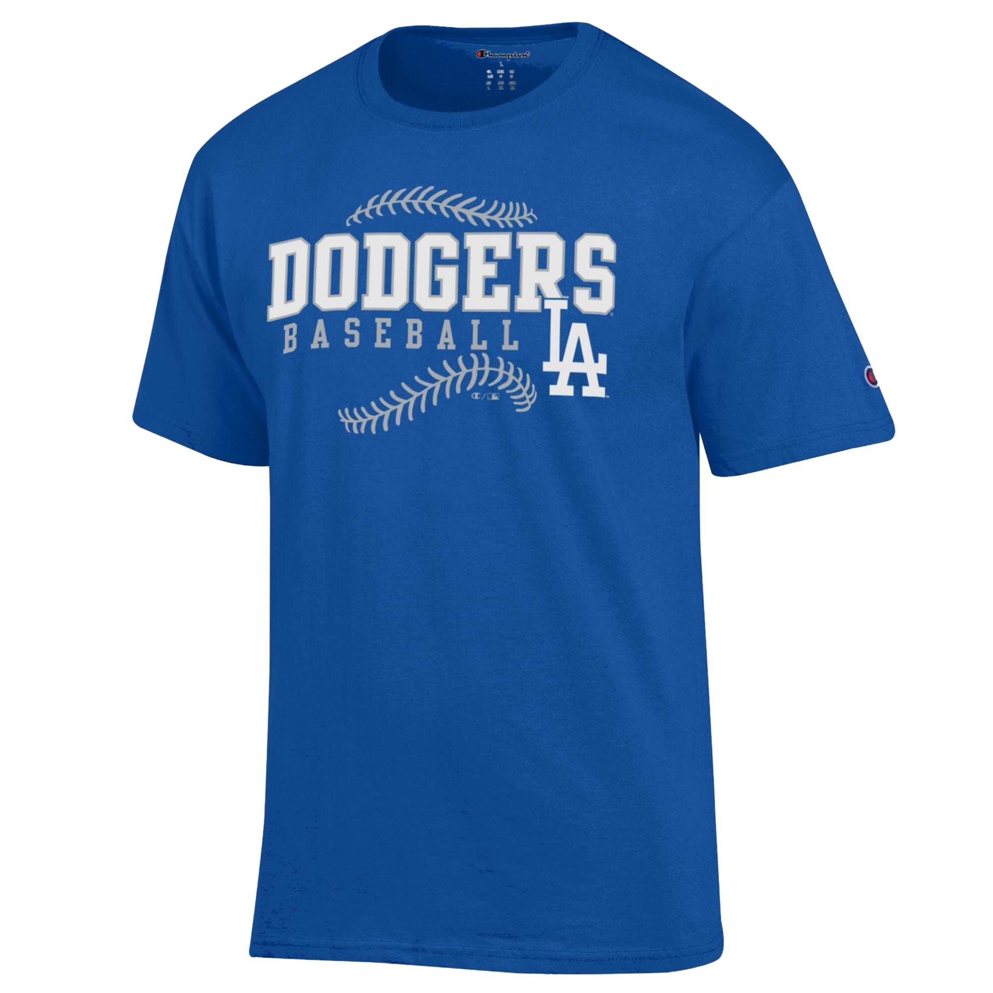 T-shirt de baseball Champion Royal Los Angeles Dodgers pour homme