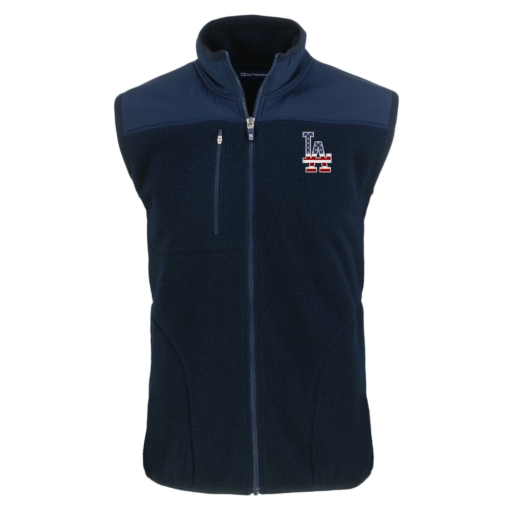 Los Angeles Dodgers Cutter & Buck Stars & Stripes Cascade Eco Sherpa ...