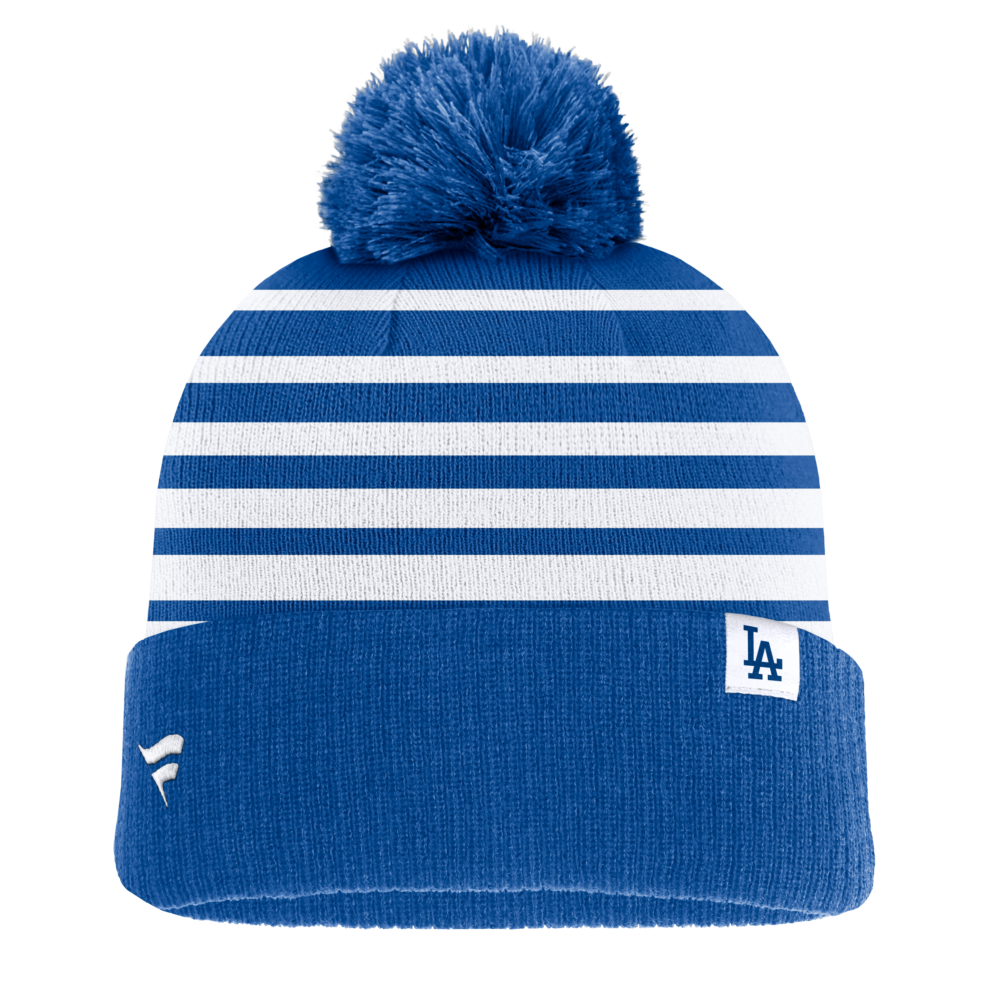 Bonnet à pompon dégradé Fanatics Royal Los Angeles Dodgers pour homme