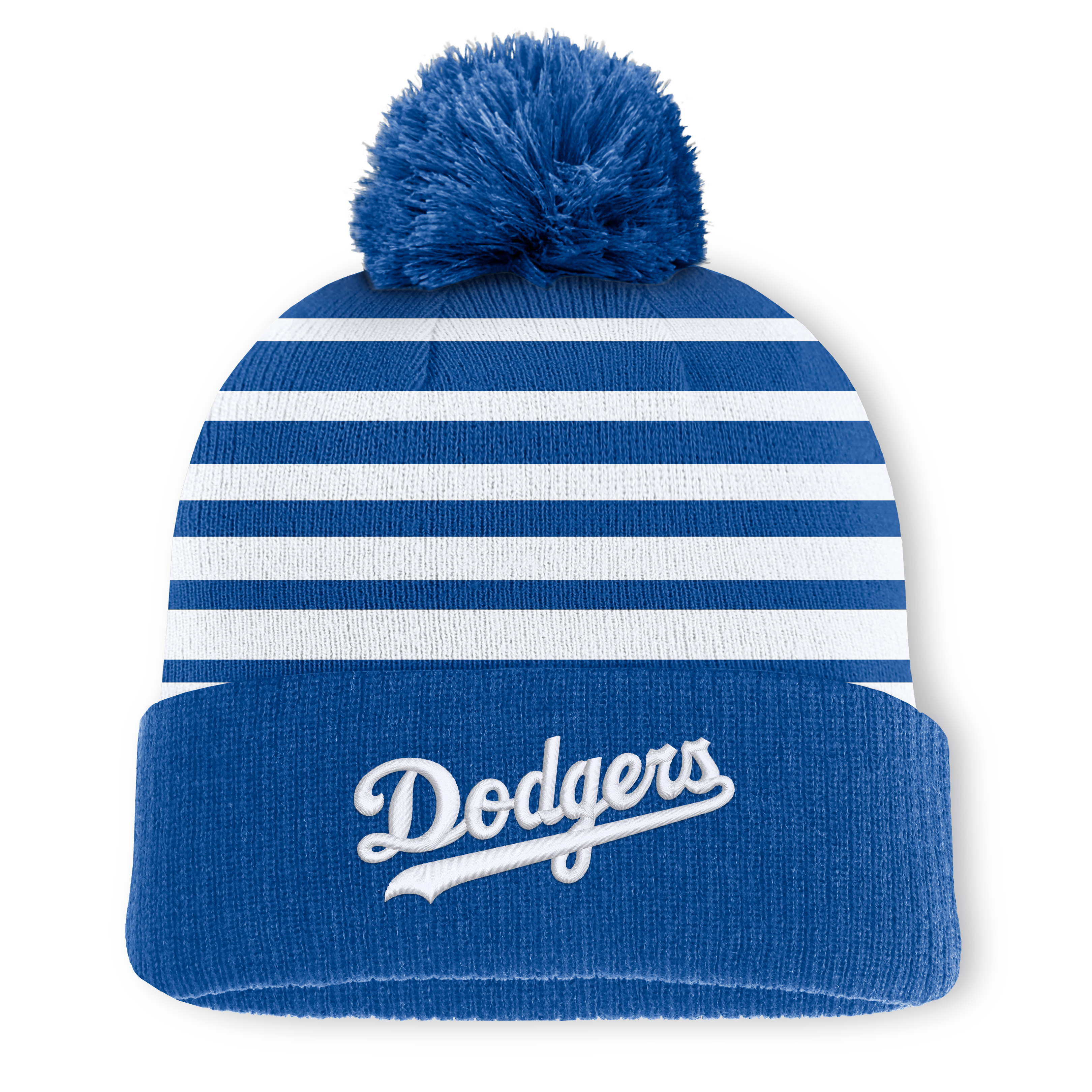 Men's Fanatics Royal Los Angeles Dodgers Gradual Knit Hat with Pom