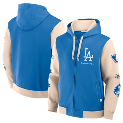 Los Angeles Dodgers Fanatics Hometown Premium Full-Zip Hoodie - Royal