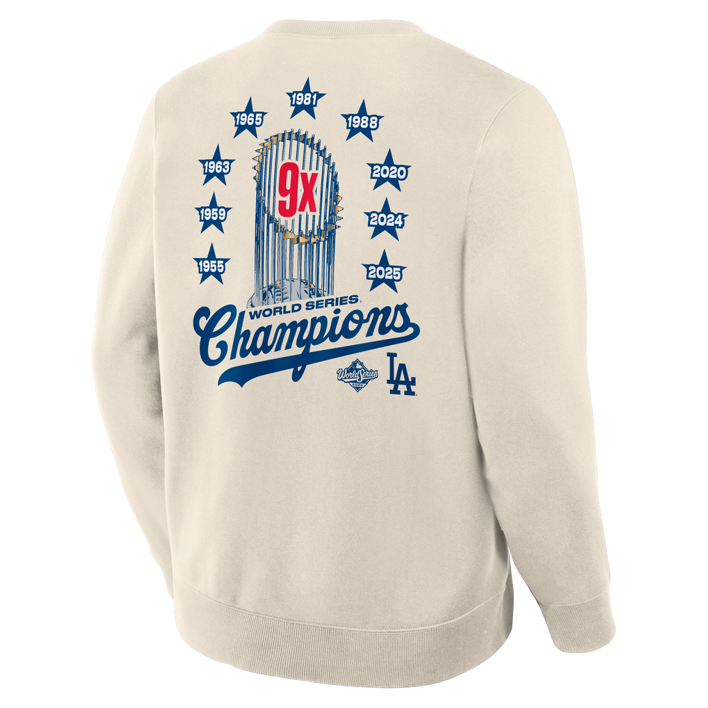 メンズ Fanatics Tan ロサンゼルス・ドジャース 9x Champs ソックス 