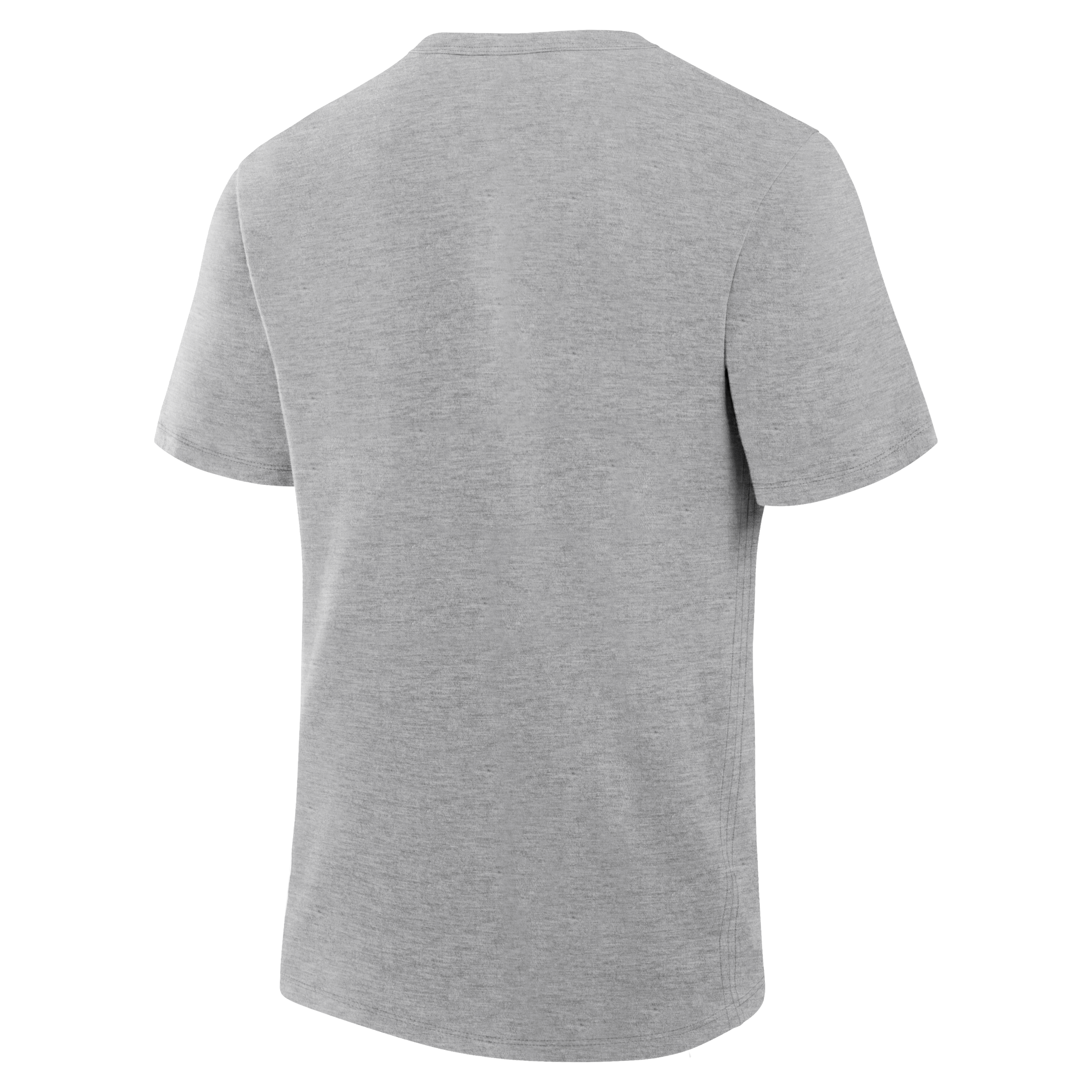 T-shirt gris pour homme des Dodgers de Los Angeles, champions la série division MLB 2026, vestiaire « Prenez octobre »