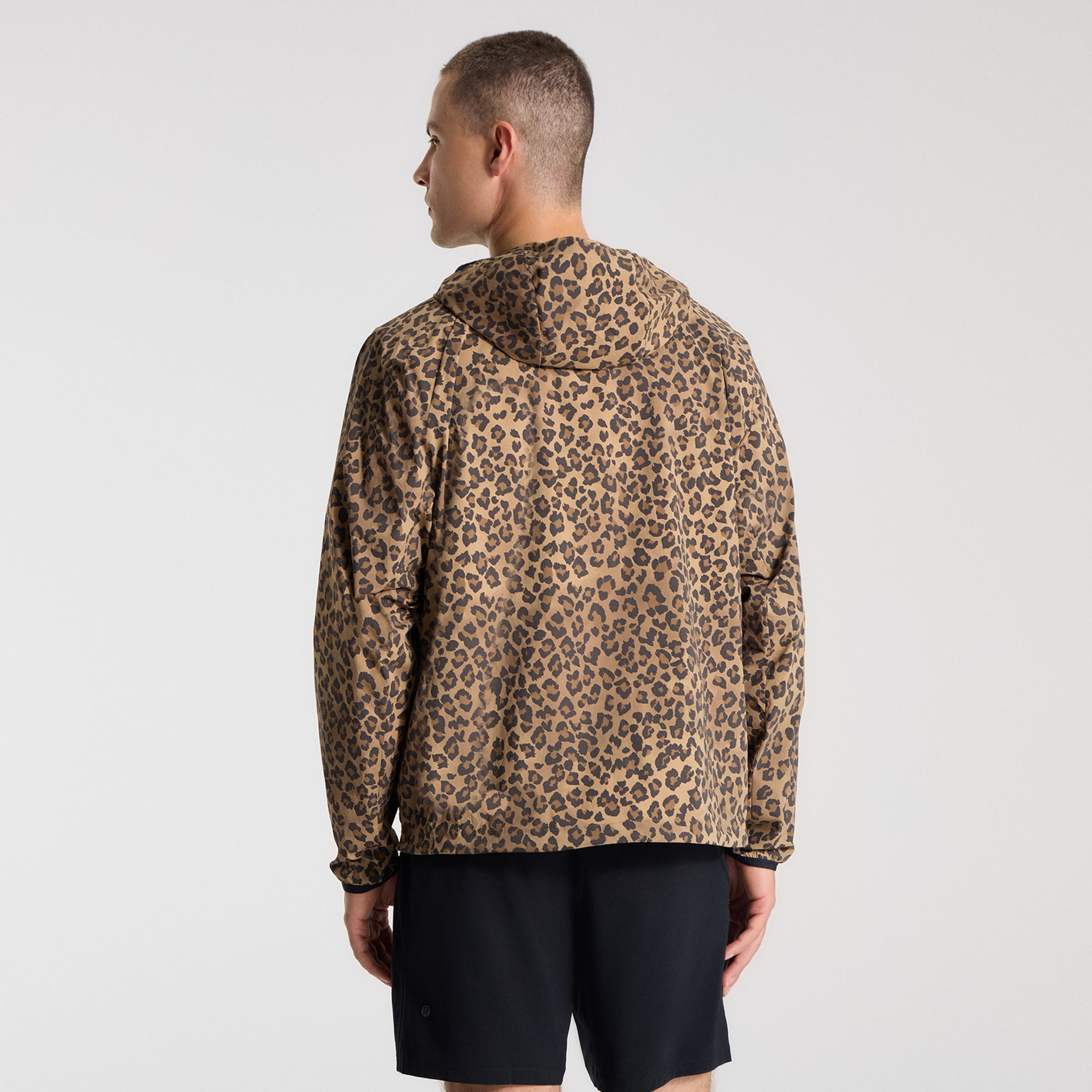 Men's lululemon Los Angeles Dodgers Multi-Pocket Running Anorak *Leopard