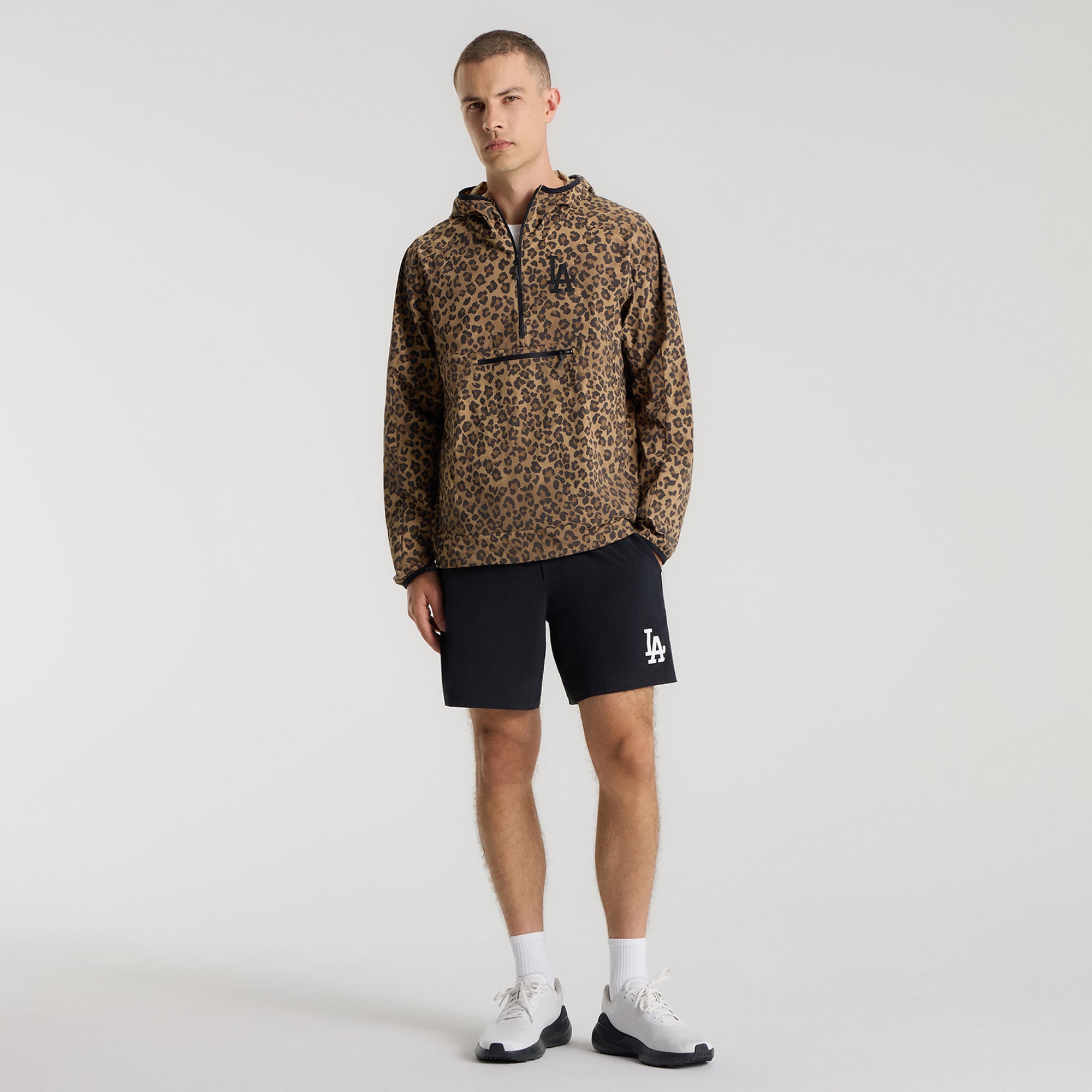 Men's lululemon Los Angeles Dodgers Multi-Pocket Running Anorak *Leopard