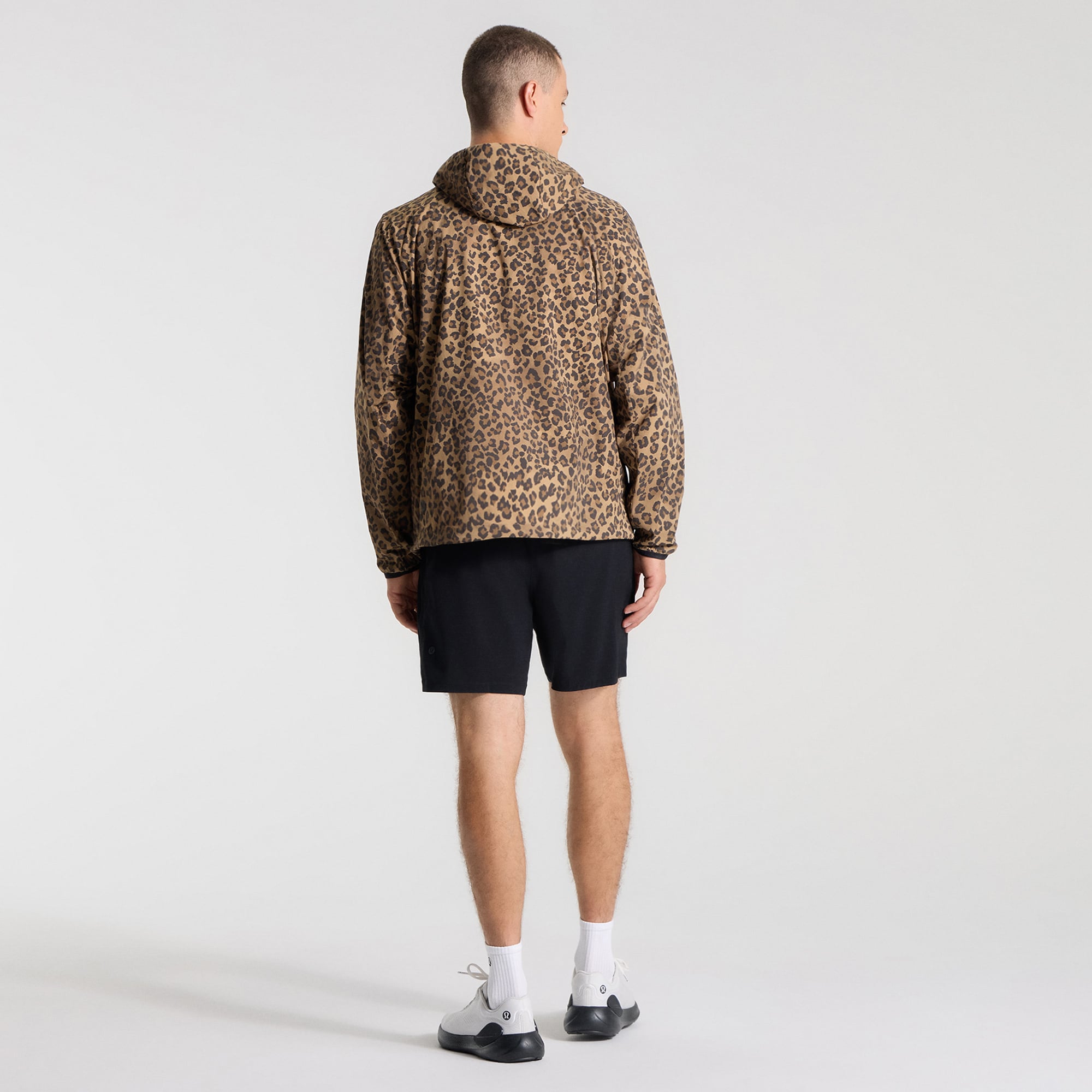 Men's lululemon Los Angeles Dodgers Multi-Pocket Running Anorak *Leopard