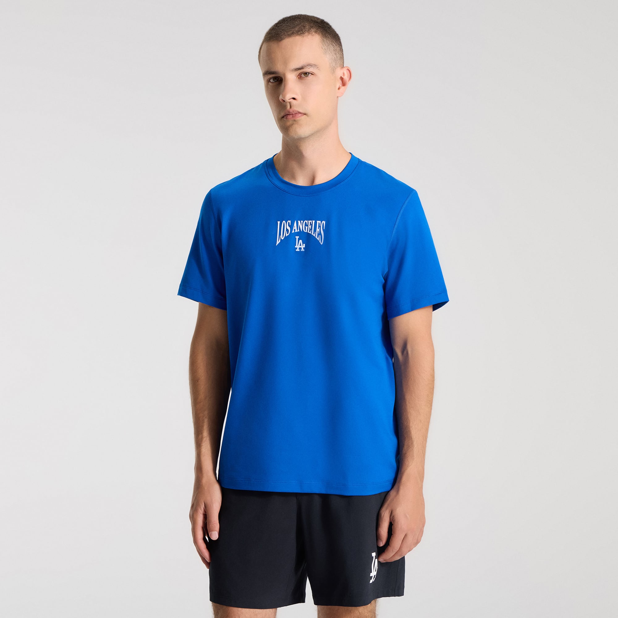 Men's lululemon Symphony Blue Los Angeles Dodgers Soft Jersey T-Shirt