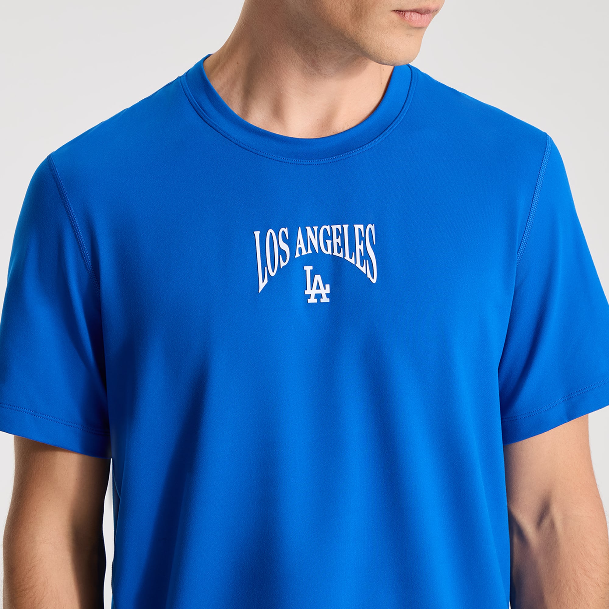 Men's lululemon Symphony Blue Los Angeles Dodgers Soft Jersey T-Shirt