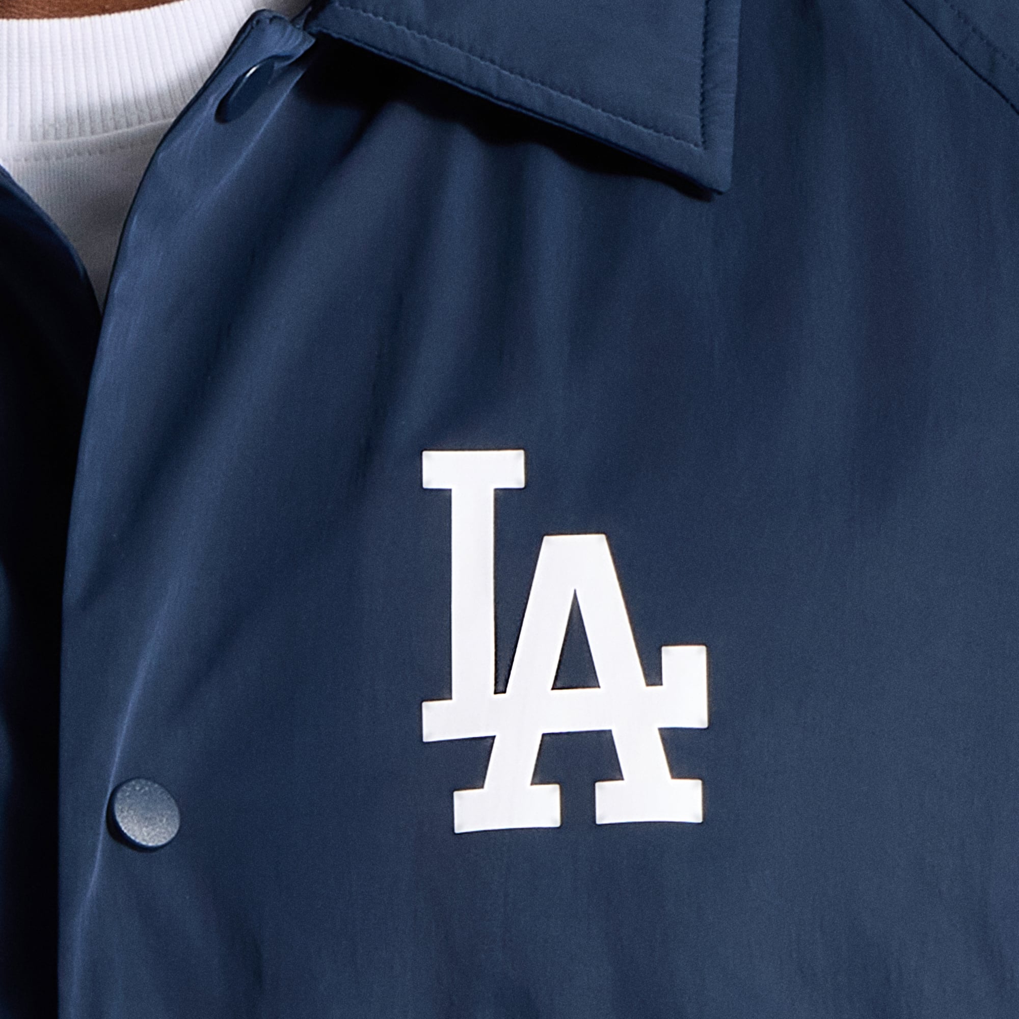 Veste de coach raglan lululemon True Navy Los Angeles Dodgers pour homme