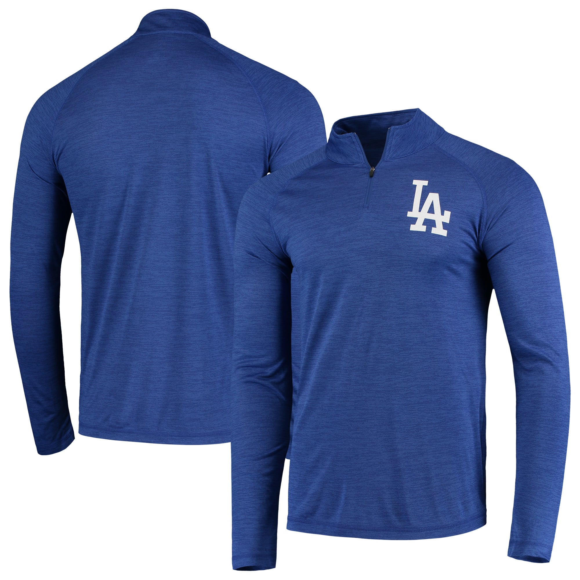Los Angeles Dodgers Majestic Striated Primary Logo Cool Base 
