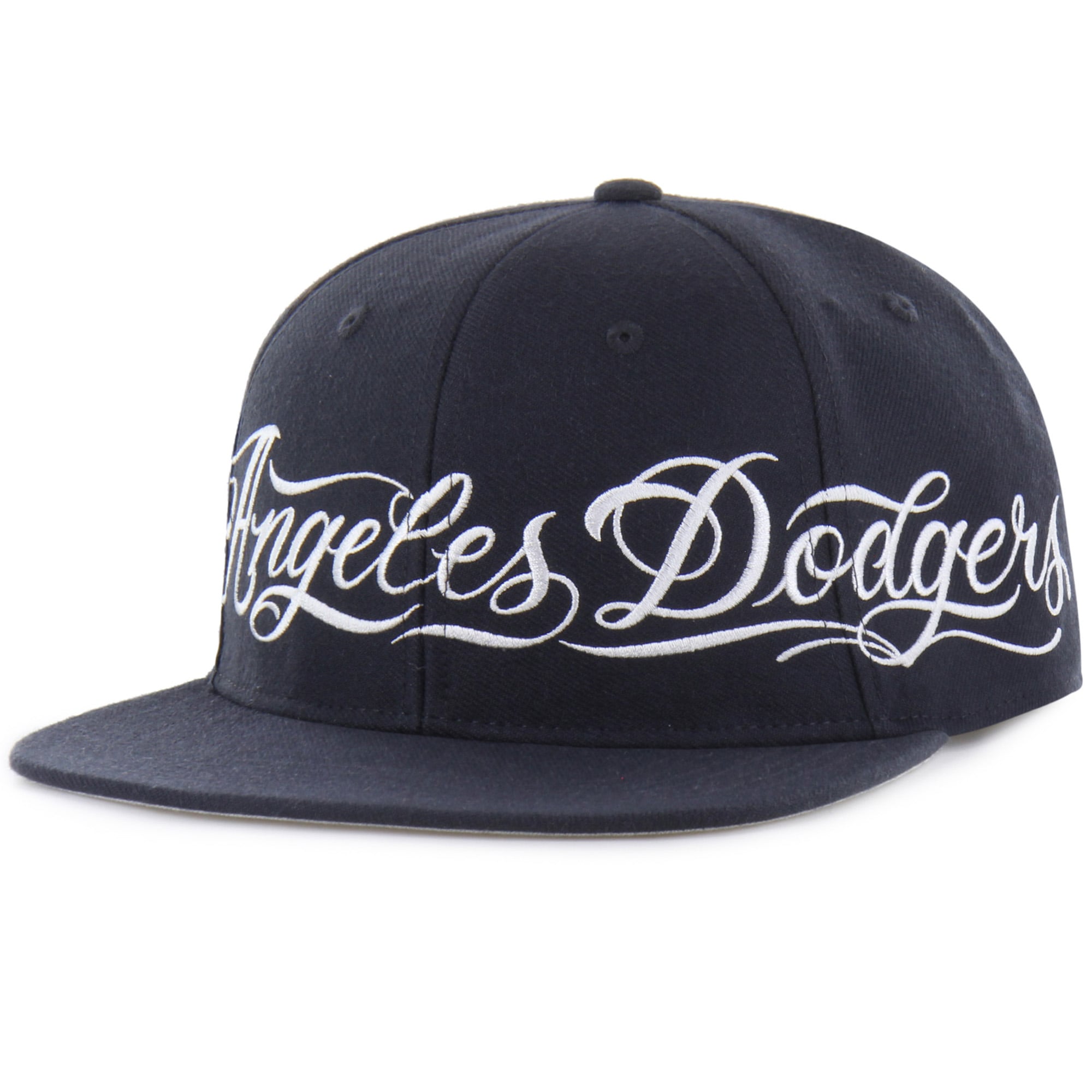 Men's Mister Cartoon x '47 Royal Los Angeles Dodgers Wrap Script Captain Snapback Hat