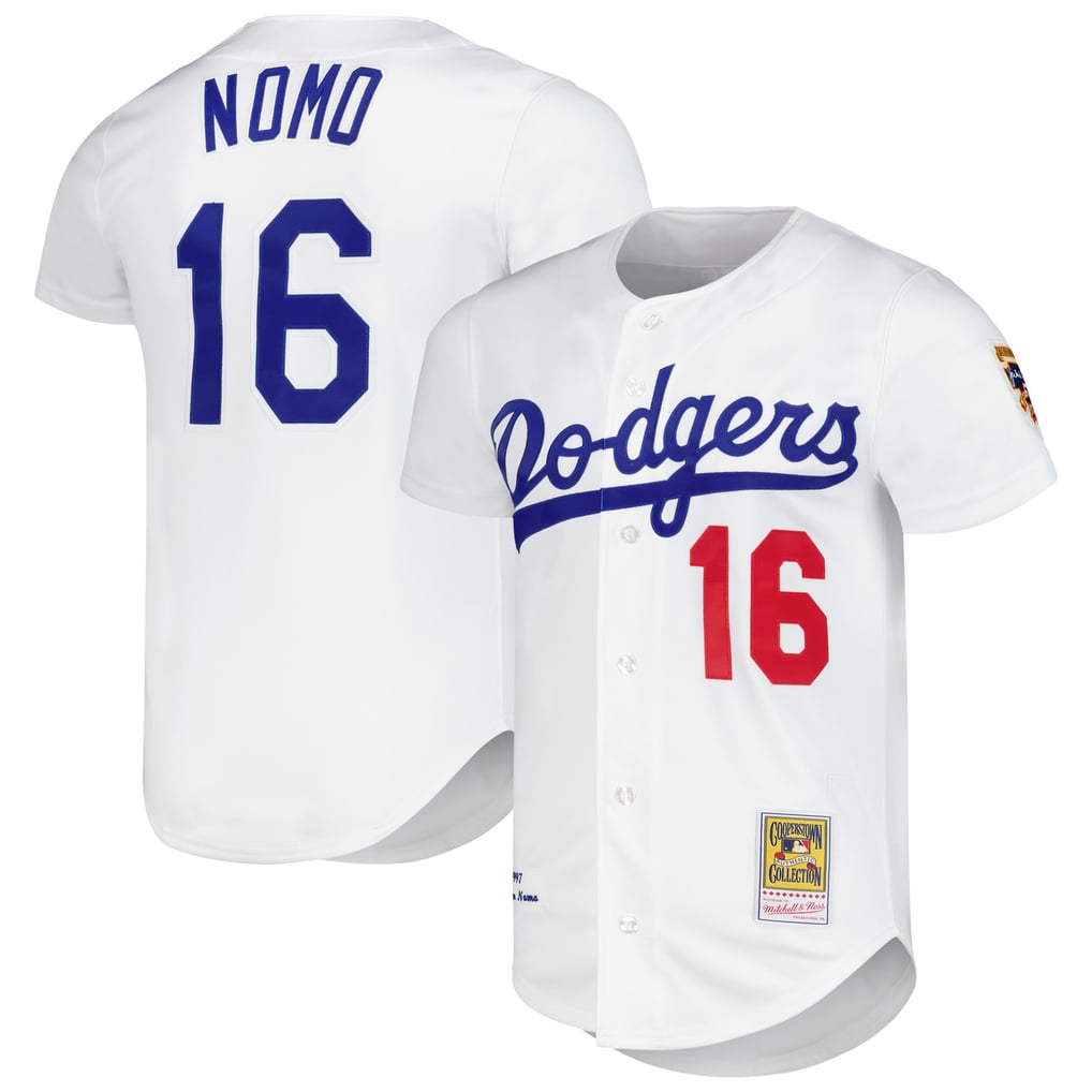 メンズ Mitchell&Ness 野茂英雄 ホワイト ロサンゼルス・ドジャース 