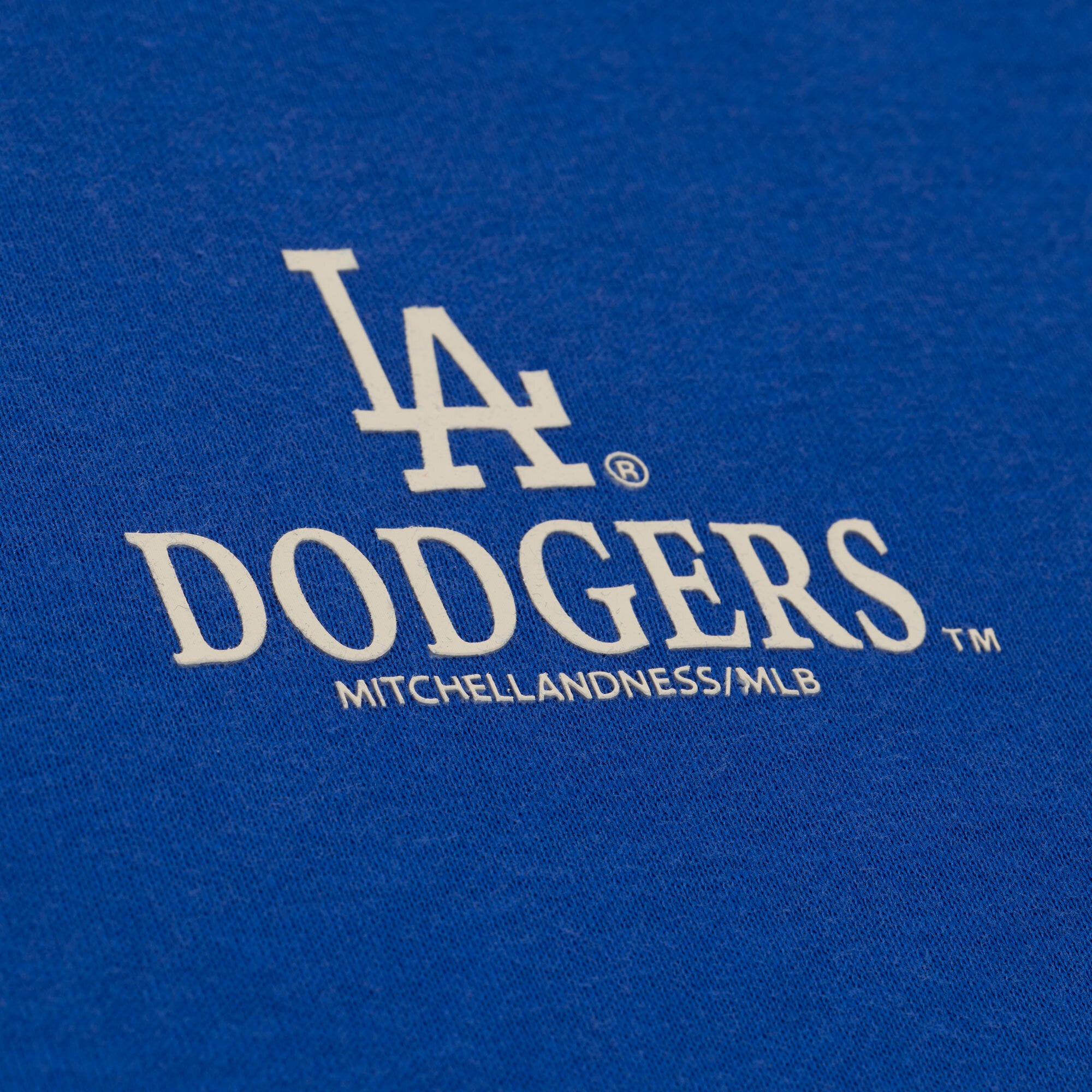 Men's Mitchell & Ness Royal Los Angeles Dodgers Core Essentials Fleece Hoodie