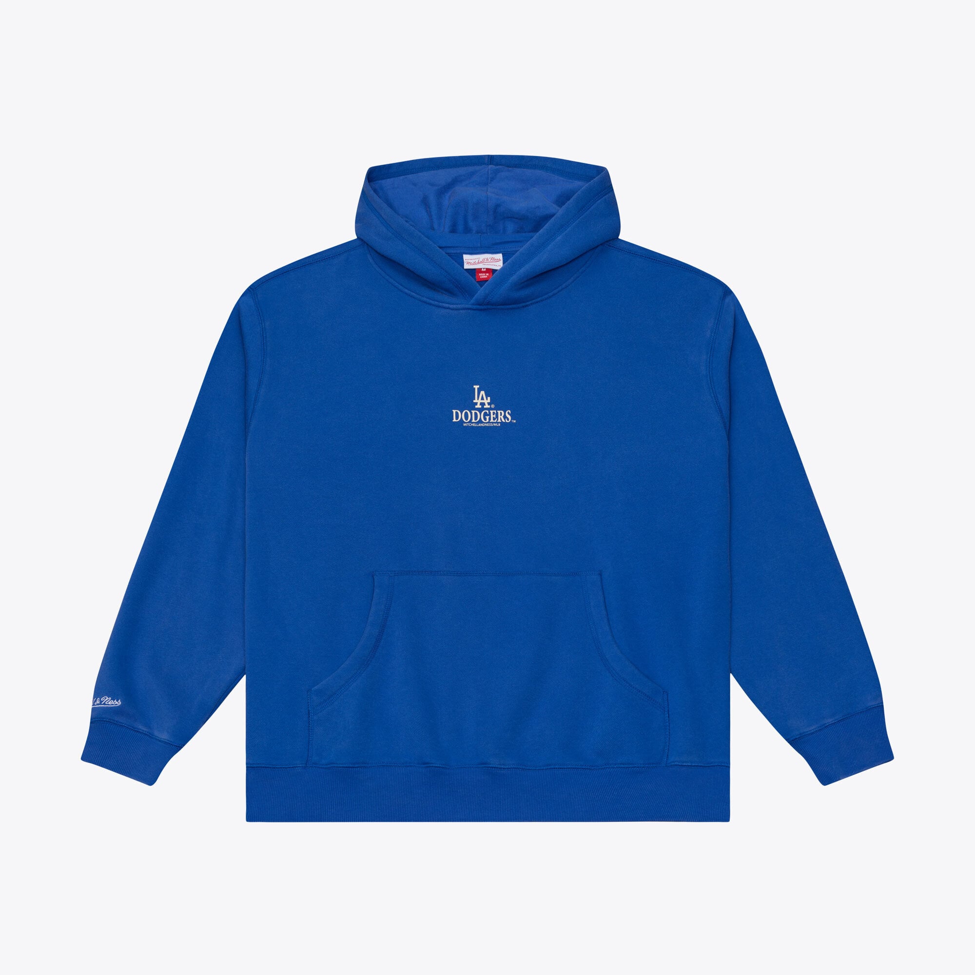 Men's Mitchell & Ness Royal Los Angeles Dodgers Core Essentials Fleece Hoodie