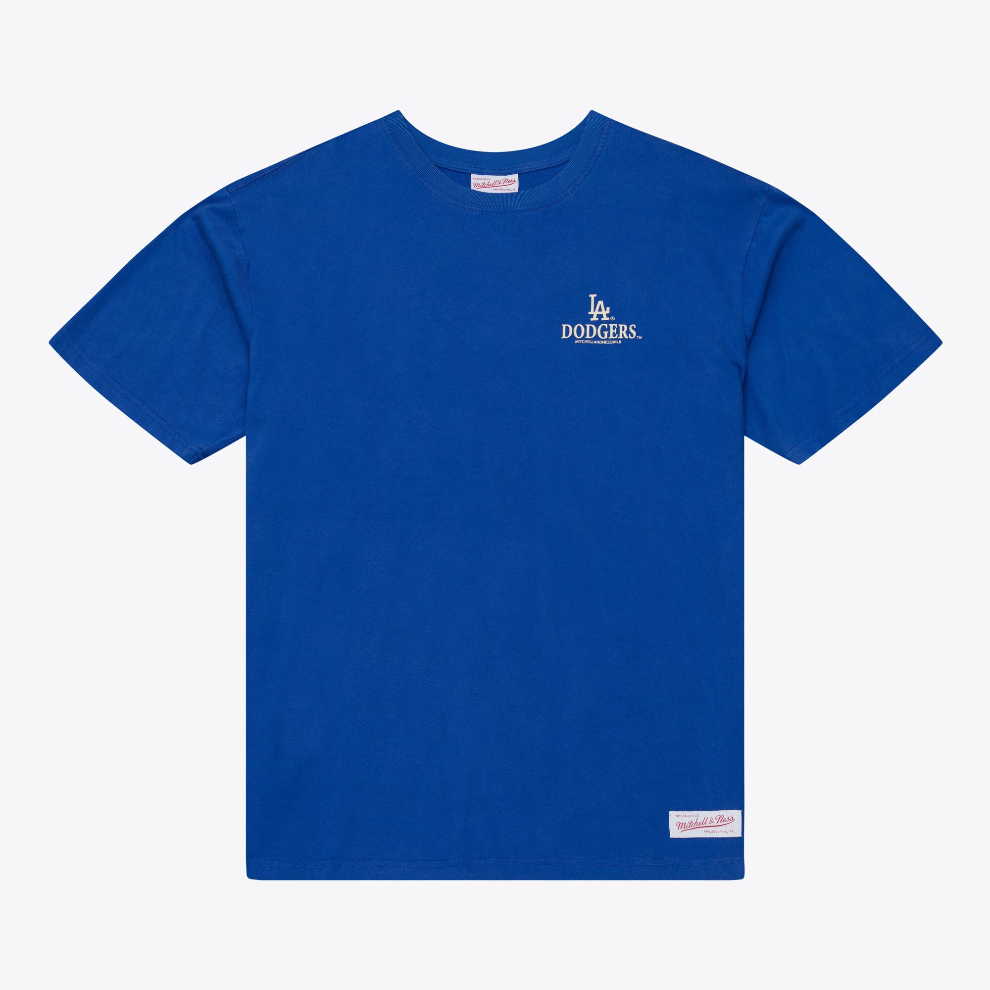 T-shirt Mitchell & Ness Royal Los Angeles Dodgers Core Essentials pour homme