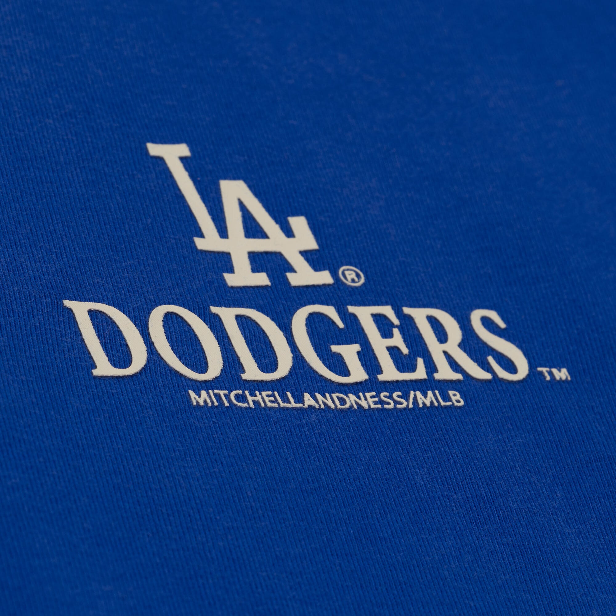 T-shirt Mitchell & Ness Royal Los Angeles Dodgers Core Essentials pour homme