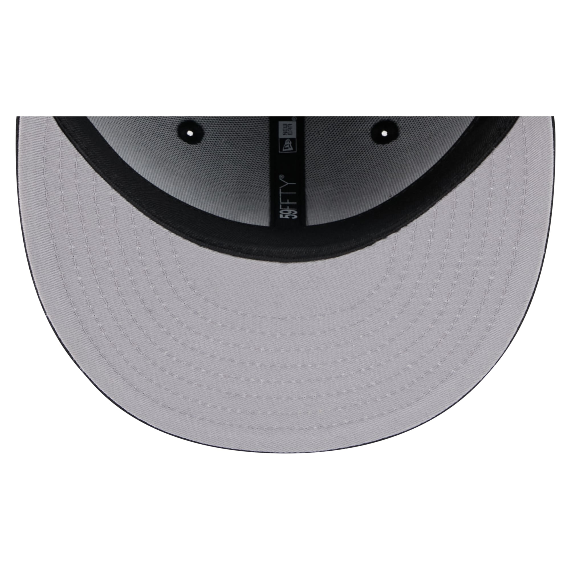 Casquette ajustée New Era 59FIFTY noire Los Angeles Dodgers pour homme