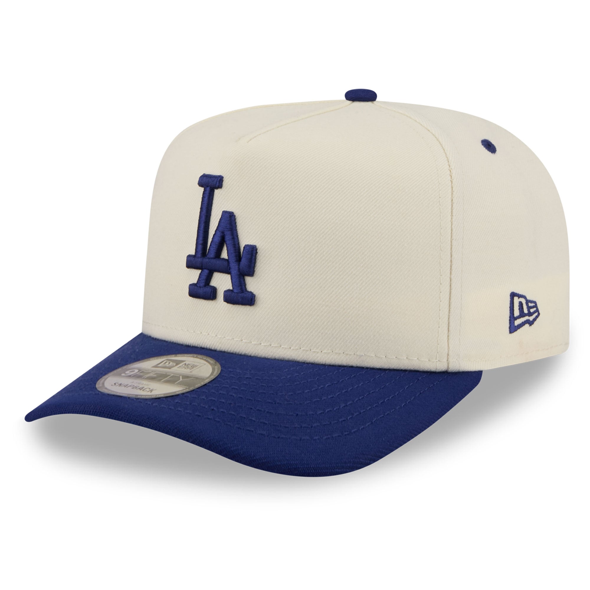 Casquette snapback New Era crème Los Angeles Dodgers 9FIFTY pour homme