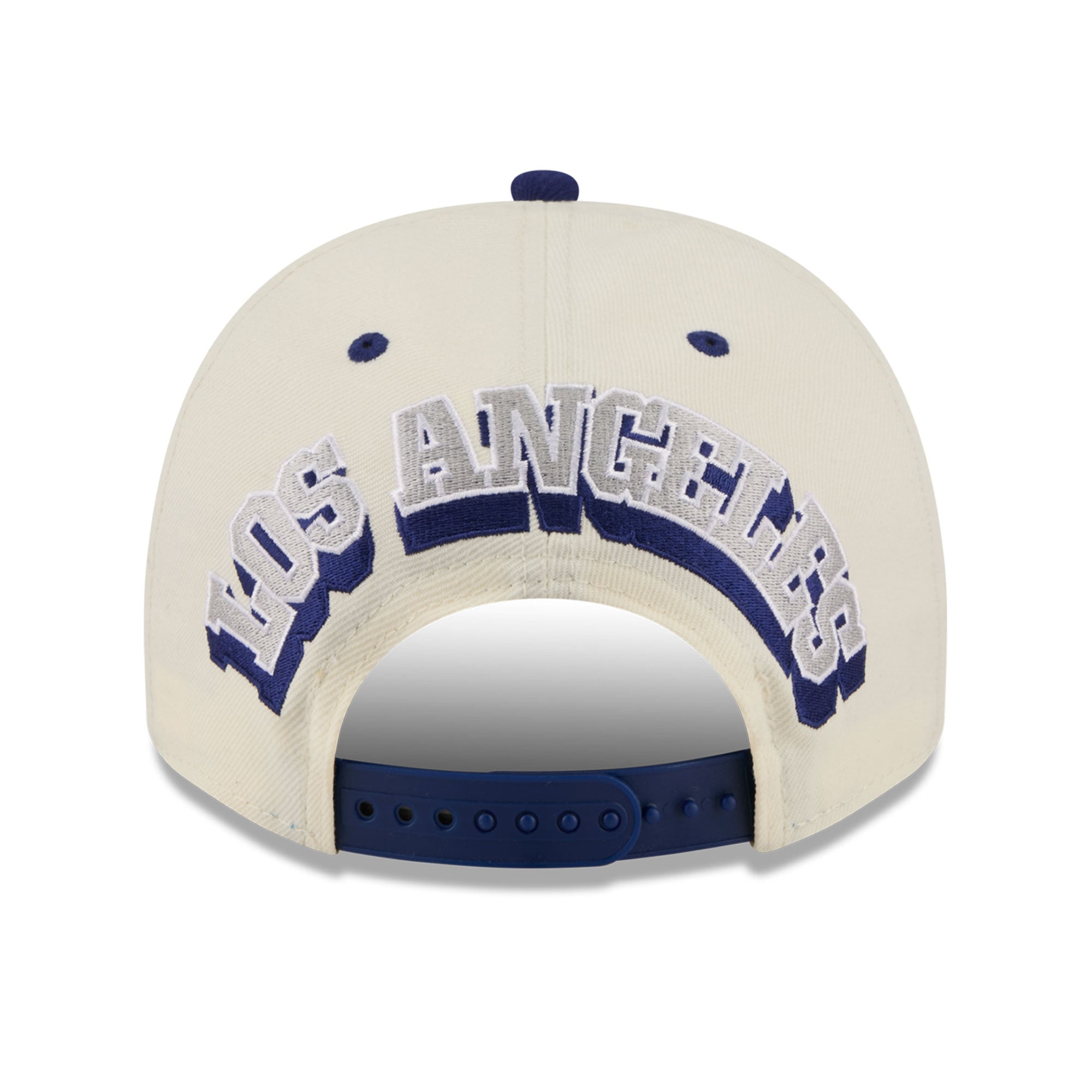 Casquette snapback New Era crème Los Angeles Dodgers 9FIFTY pour homme