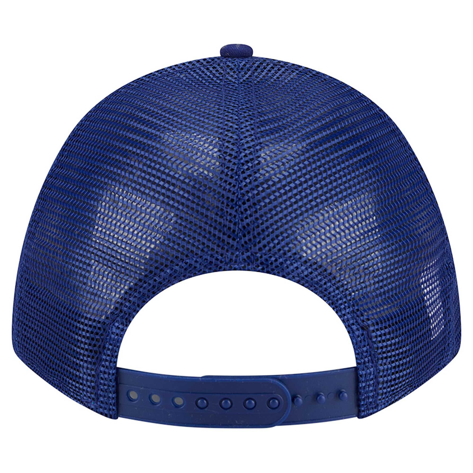Men's New Era Dark Blue Los Angeles Dodgers Tonal Icon 9FORTY M-Crown Adjustable Trucker Hat