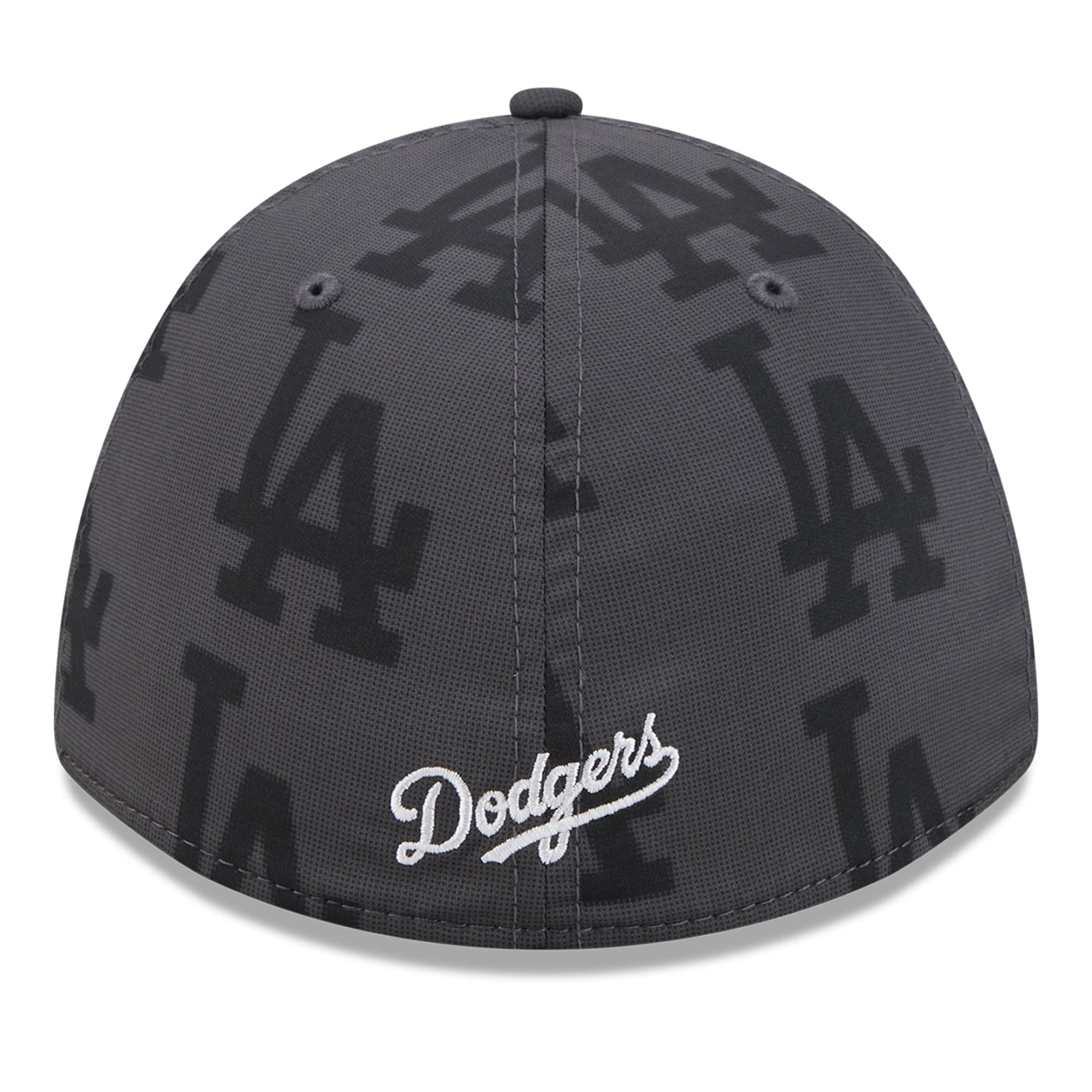 Casquette New Era Flex grise Los Angeles Dodgers Halftone 39THIRTY pour homme
