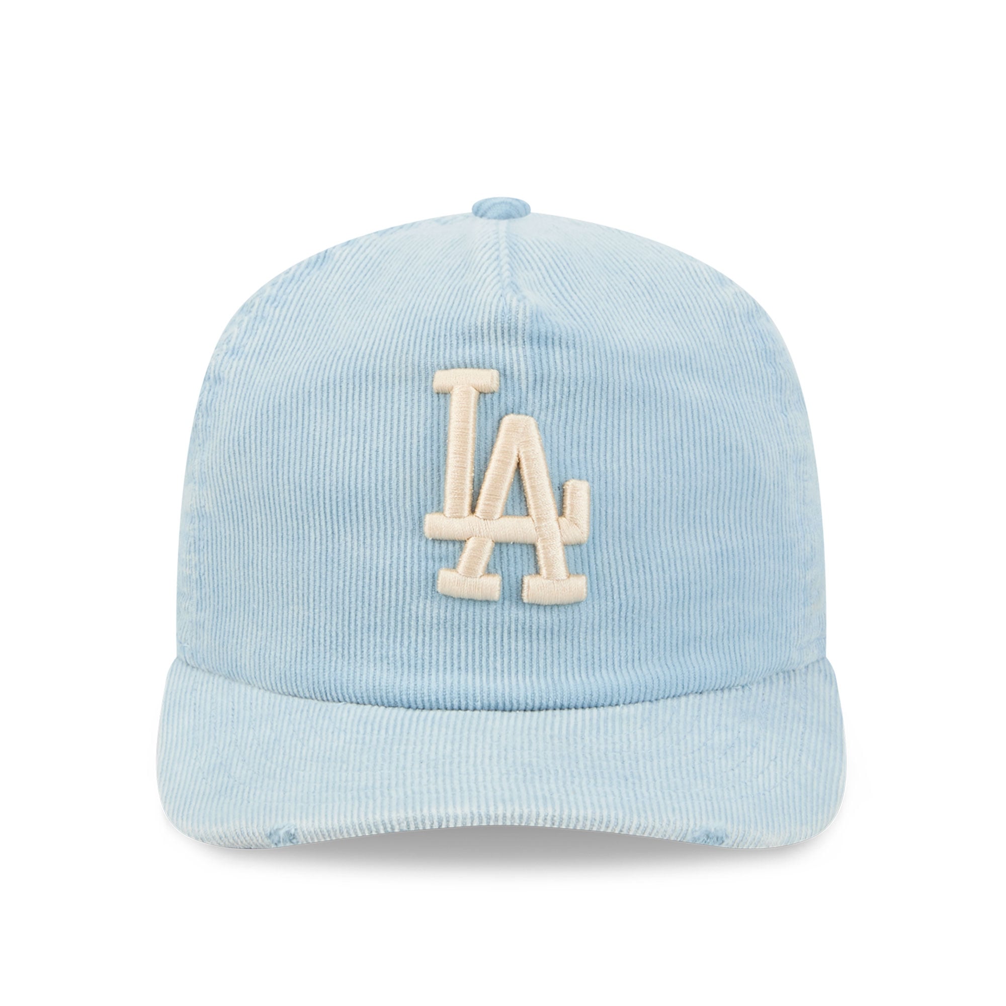 Men's New Era Light Blue Los Angeles Dodgers Corduroy 19TWENTY Adjustable Hat