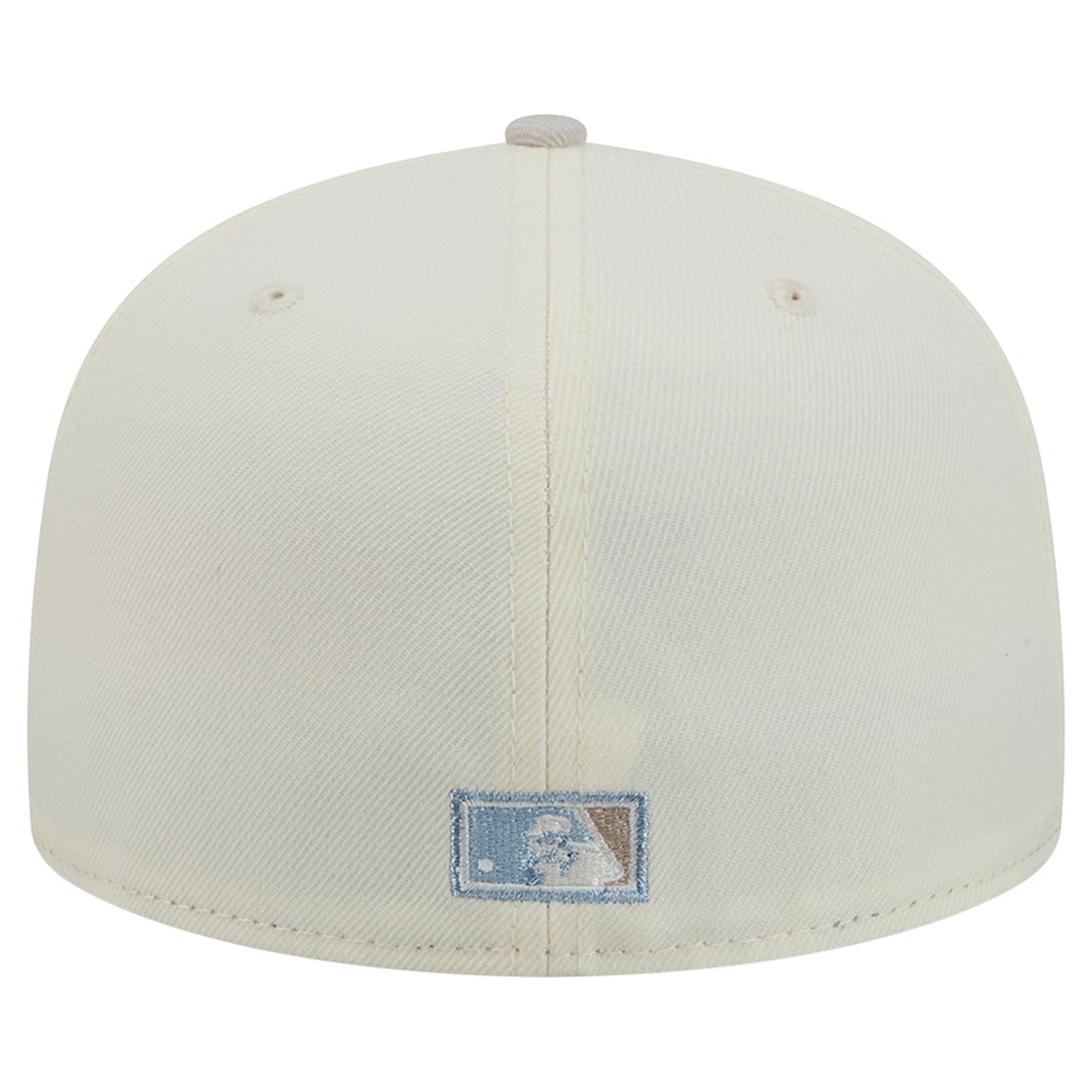 Men's New Era Natural Los Angeles Dodgers Crisp Equinox World Series 59FIFTY Fitted Hat