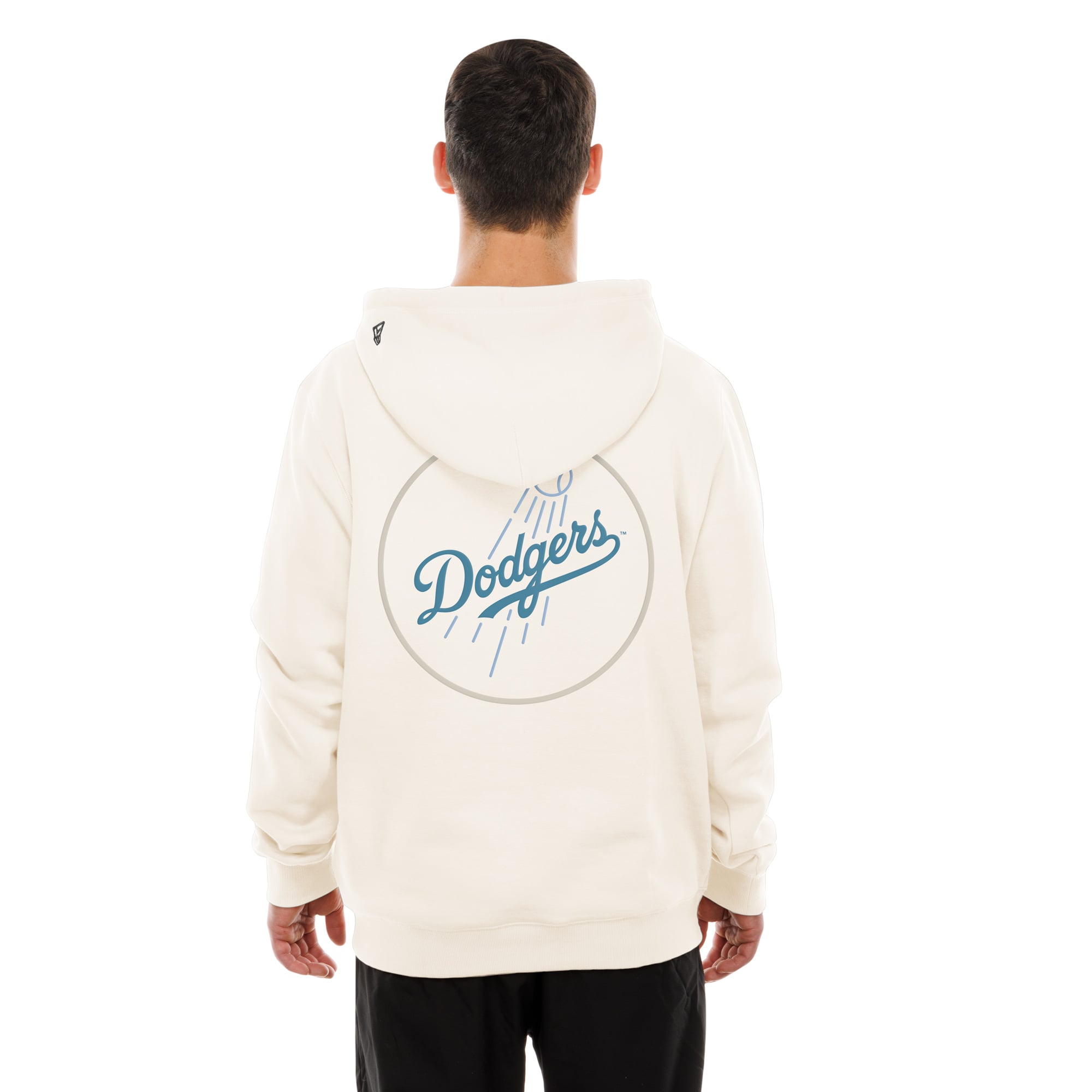 Men's New Era  Natural Los Angeles Dodgers Equinox Hoodie