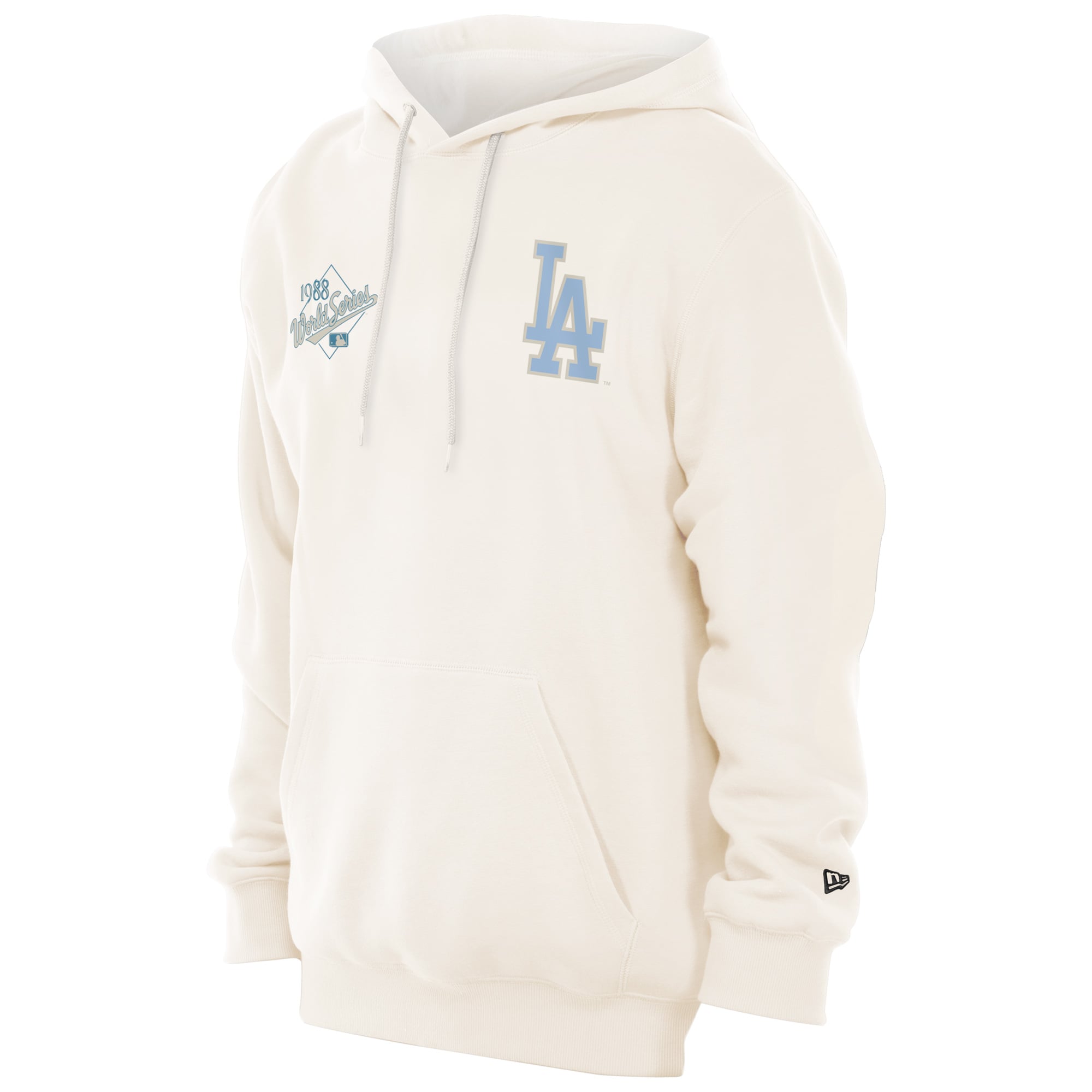Men's New Era  Natural Los Angeles Dodgers Equinox Hoodie