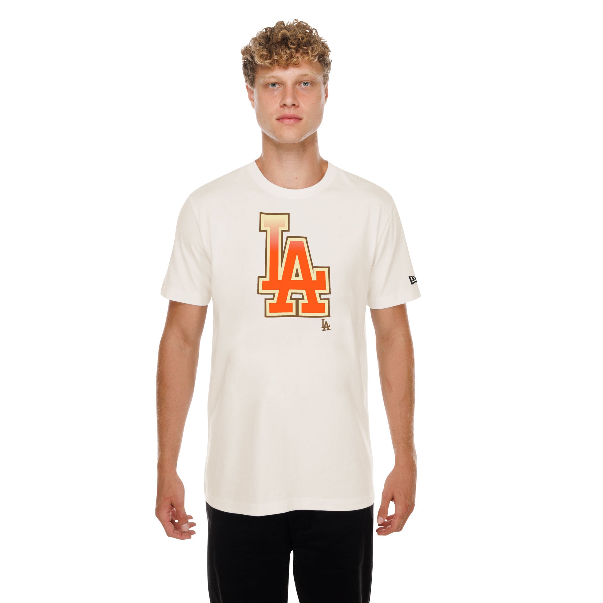 T-shirt homme New Era Natural Los Angeles Dodgers Pumpkin Spice