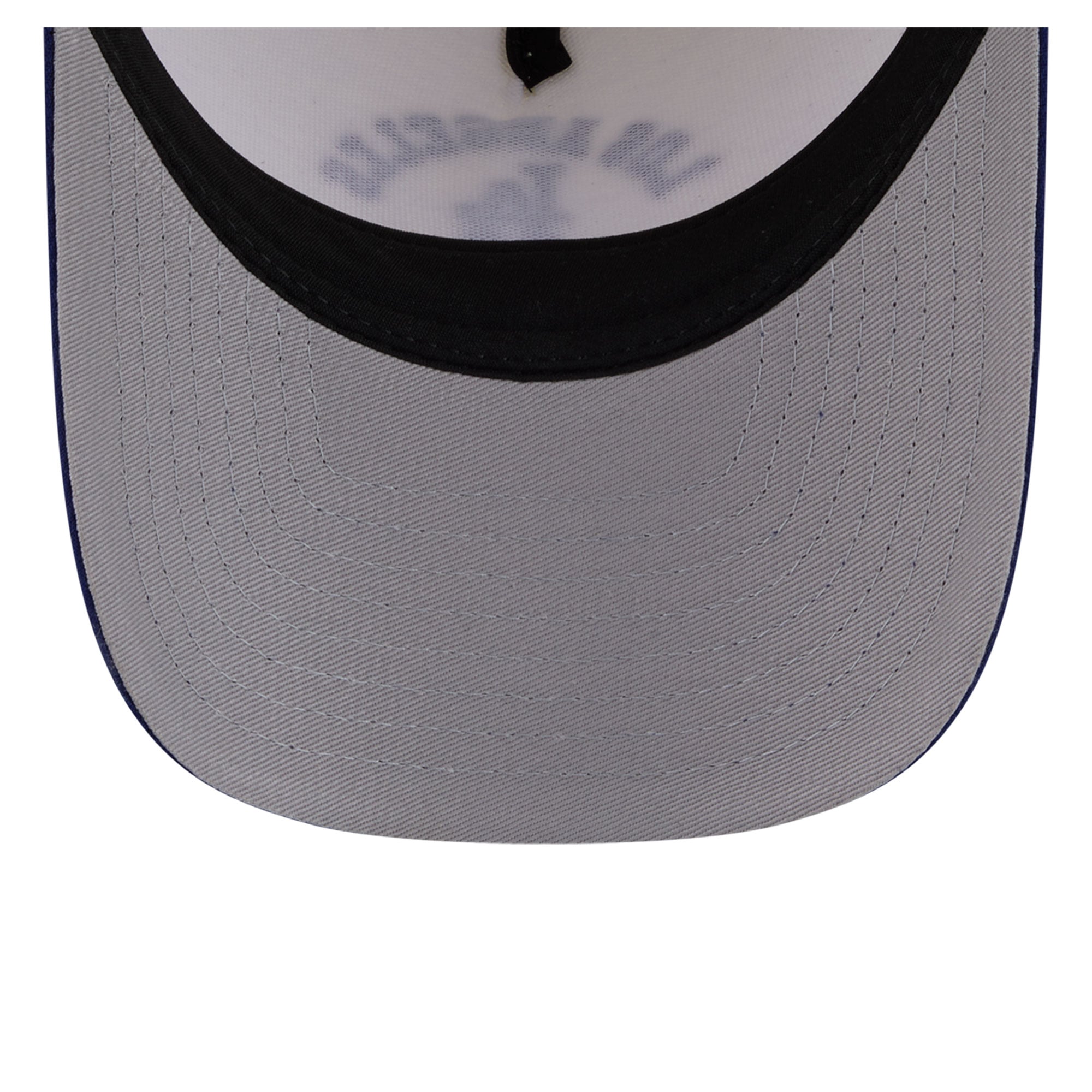Men's New Era Natural/Royal Los Angeles Dodgers Arch 9FORTY A-Frame M-Crown Adjustable Hat