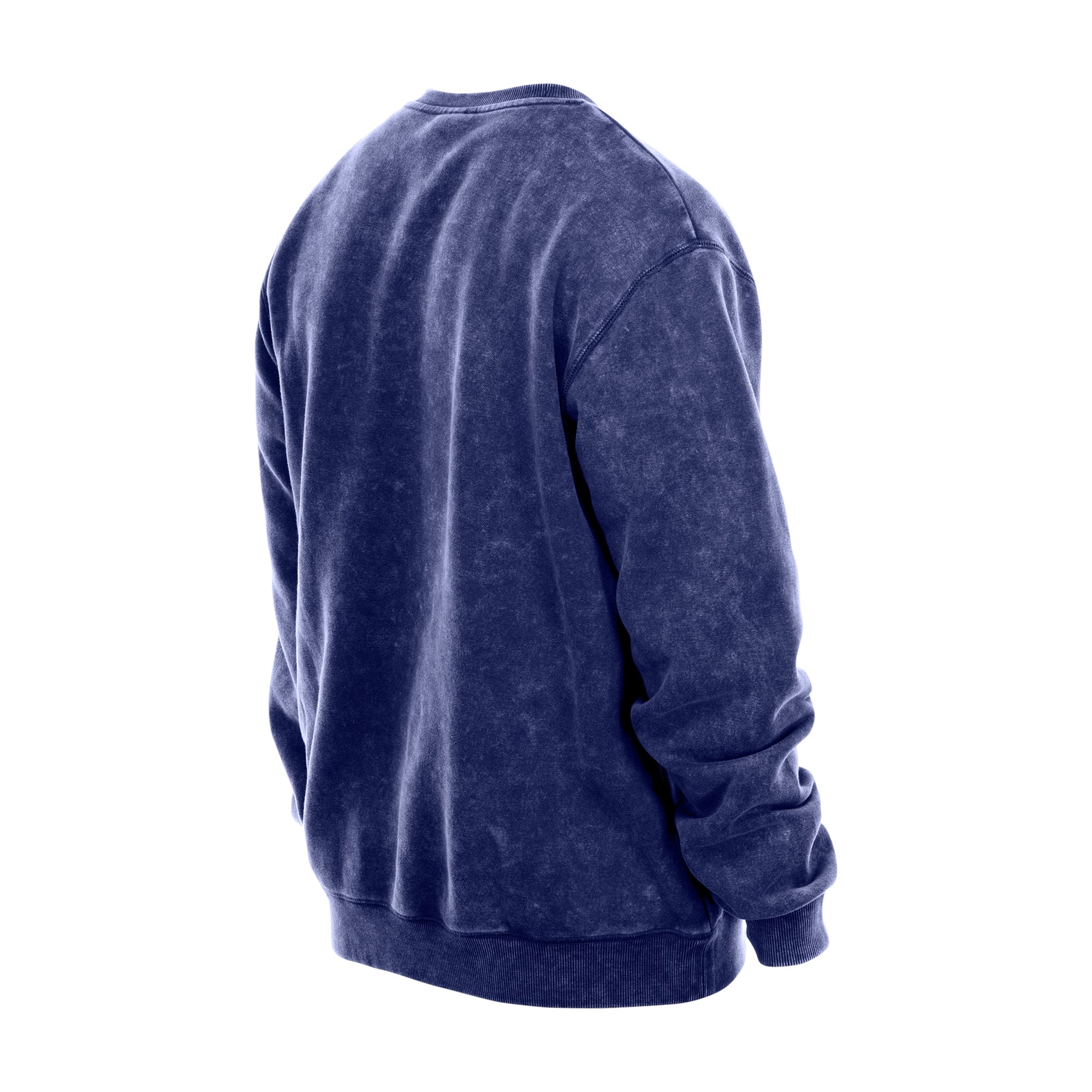 Sweat-shirt à col rond New Era bleu marine Los Angeles Dodgers pour homme