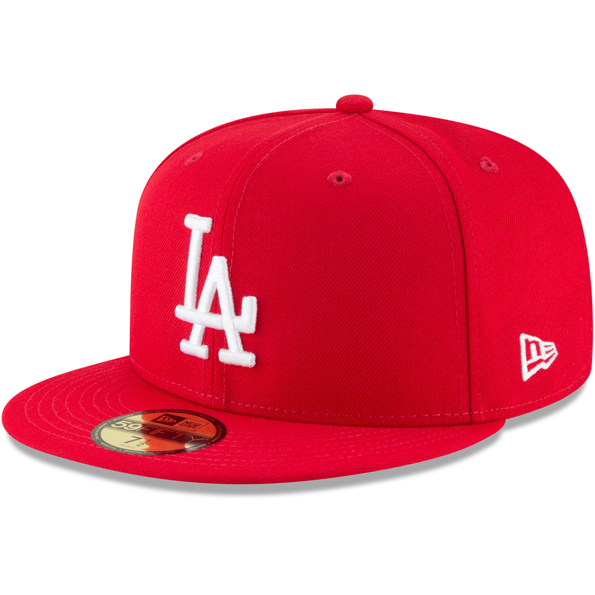 Los Angeles Dodgers New Era Fashion Color Basic 59FIFTY Fitted Hat - Red