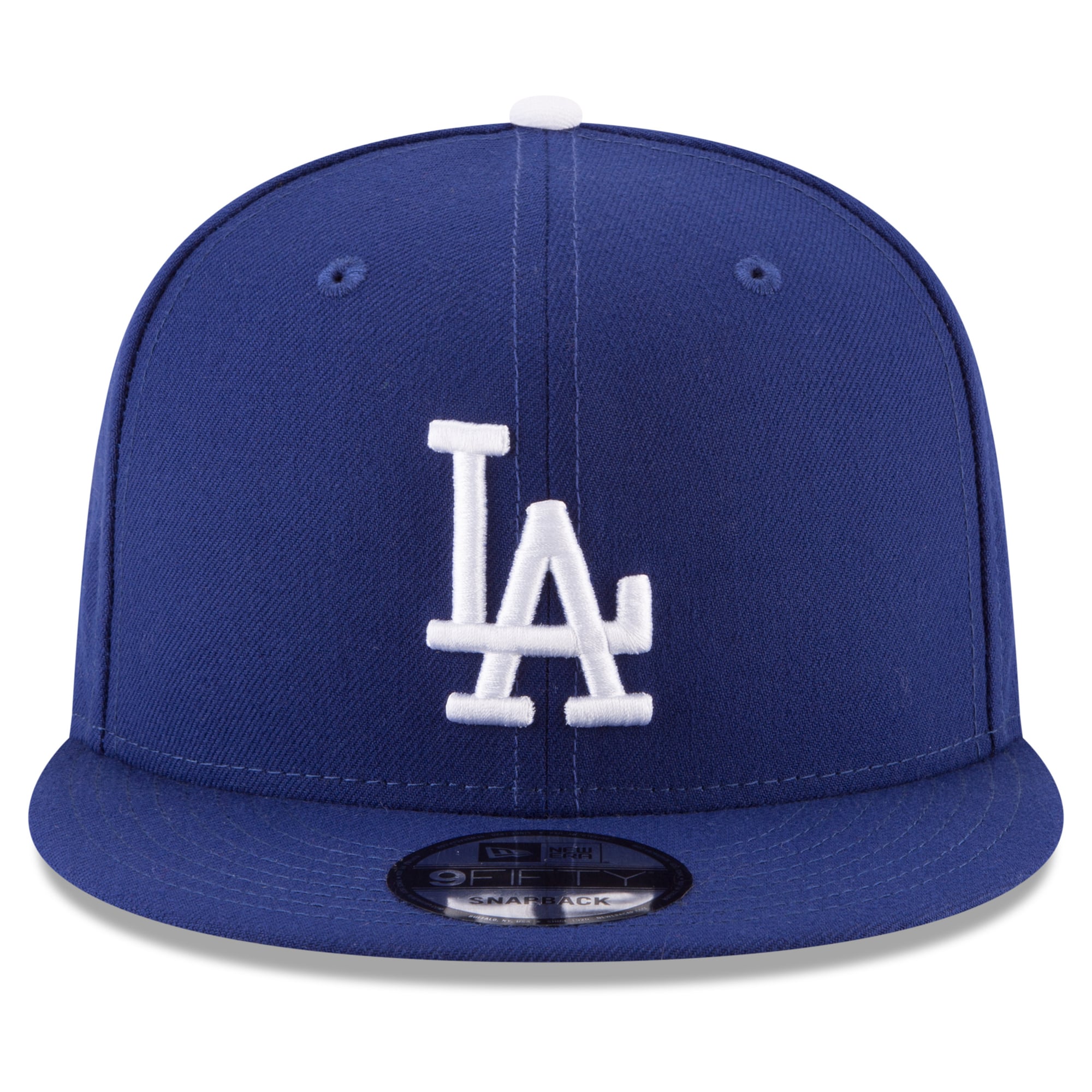 Casquette snapback New Era Royal Los Angeles Dodgers 2026 MLB Postseason Side Patch 9FIFTY pour homme
