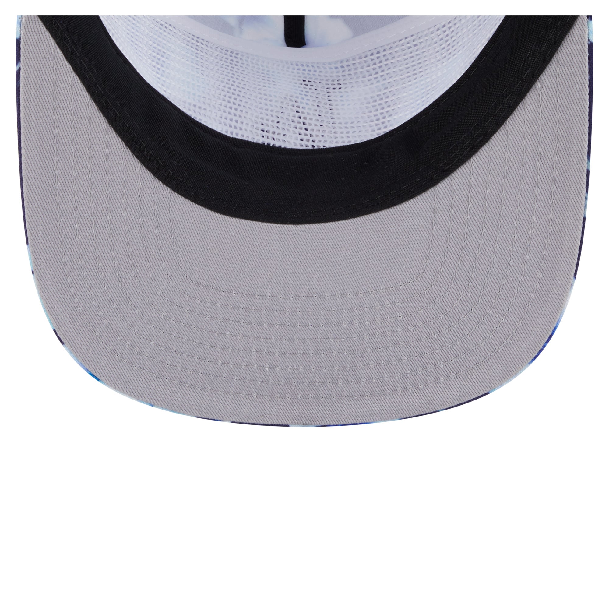 Men's New Era Royal Los Angeles Dodgers Adventure Pattern Golfer Trucker Snapback Hat