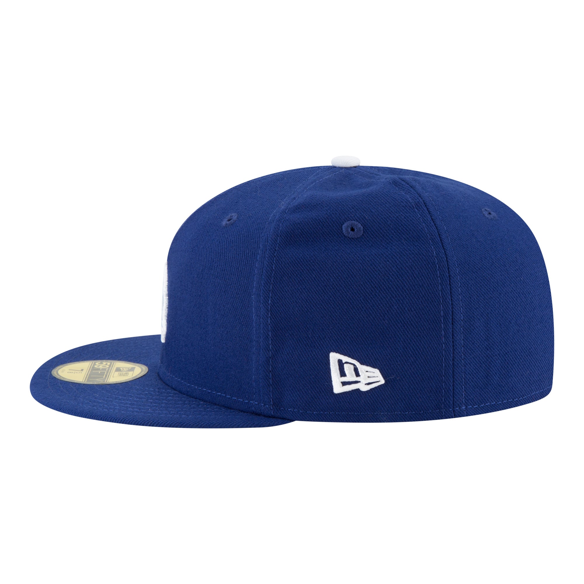 Men's New Era Royal Los Angeles Dodgers Back-to-Back Champions Diamond Side Patch 59FIFTY Fitted Hat