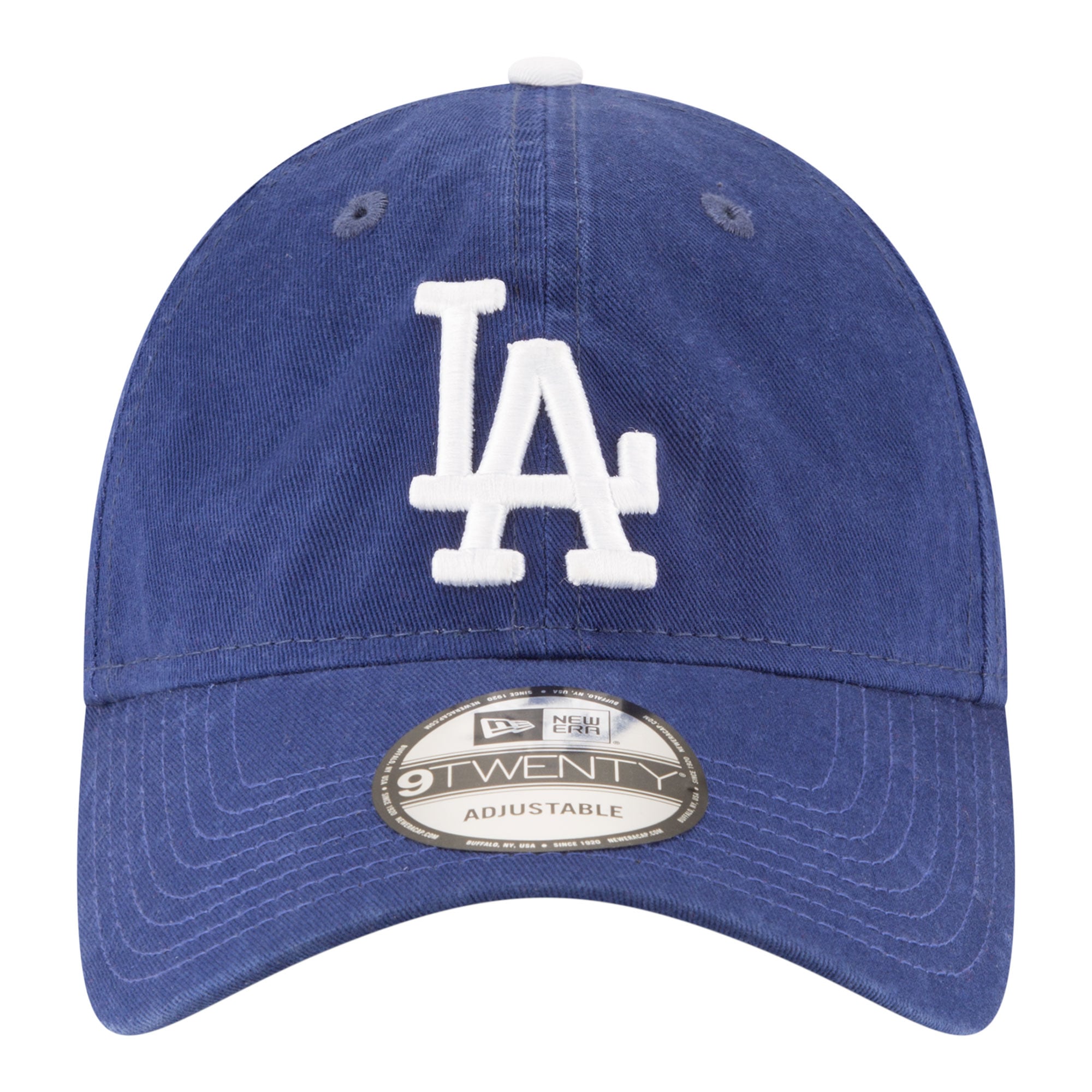 Casquette New Era blanche pour homme Los Angeles Dodgers, modèle « Heaven On Earth », style classique décontracté et ajustable.