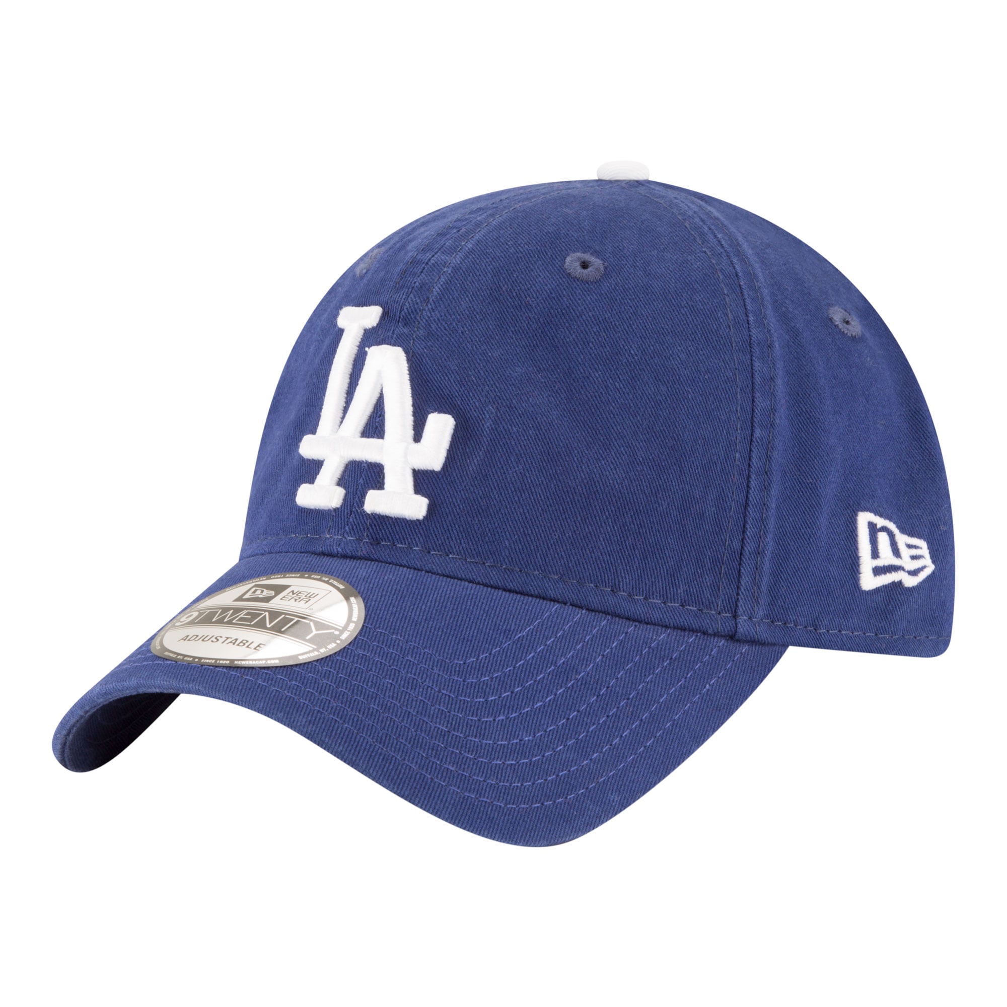 Casquette New Era blanche pour homme Los Angeles Dodgers, modèle « Heaven On Earth », style classique décontracté et ajustable.