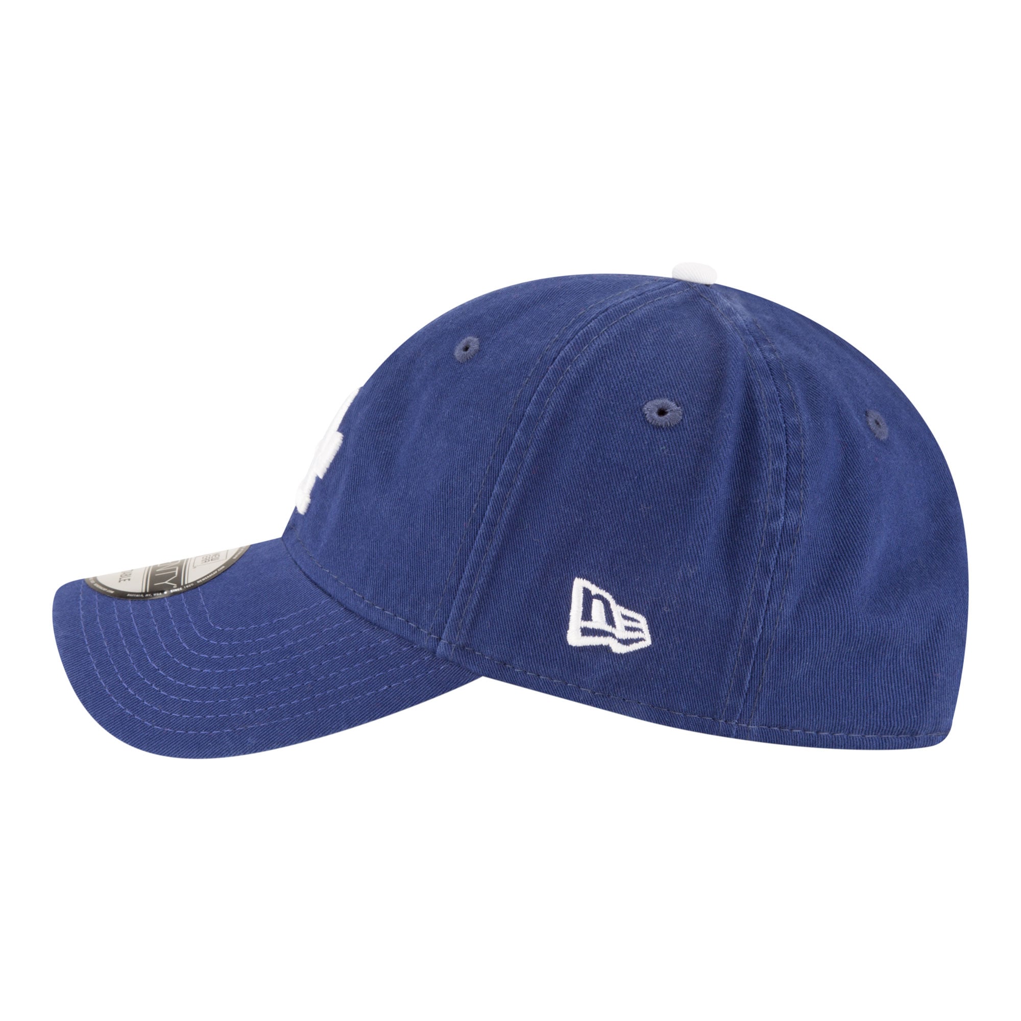 Casquette New Era blanche pour homme Los Angeles Dodgers, modèle « Heaven On Earth », style classique décontracté et ajustable.