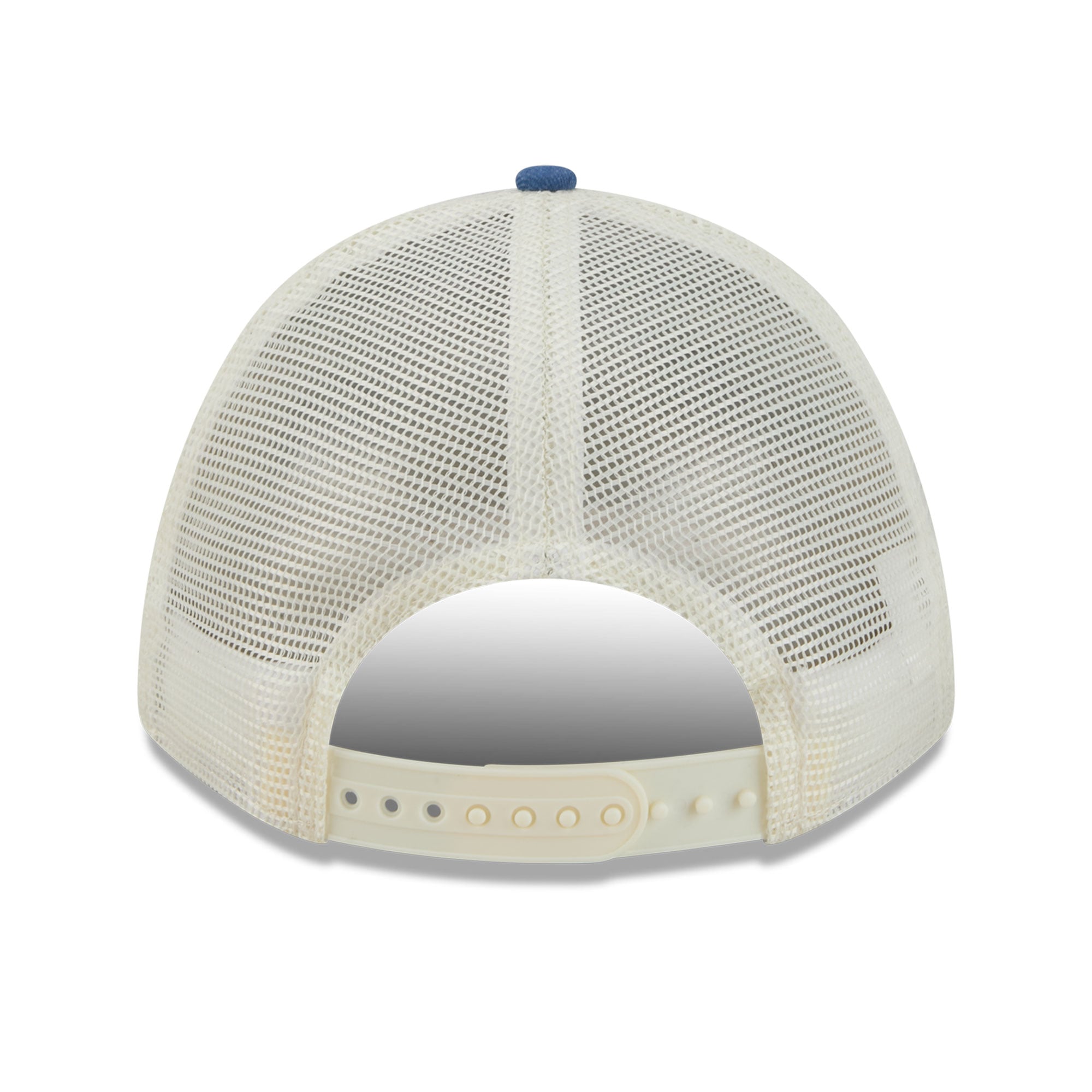 Casquette trucker ajustable New Era Royal Los Angeles Dodgers Fan 9FORTY A-Frame pour homme