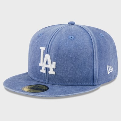 Los Angeles Dodgers New Era Washed 59FIFTY Fitted Hat - Royal