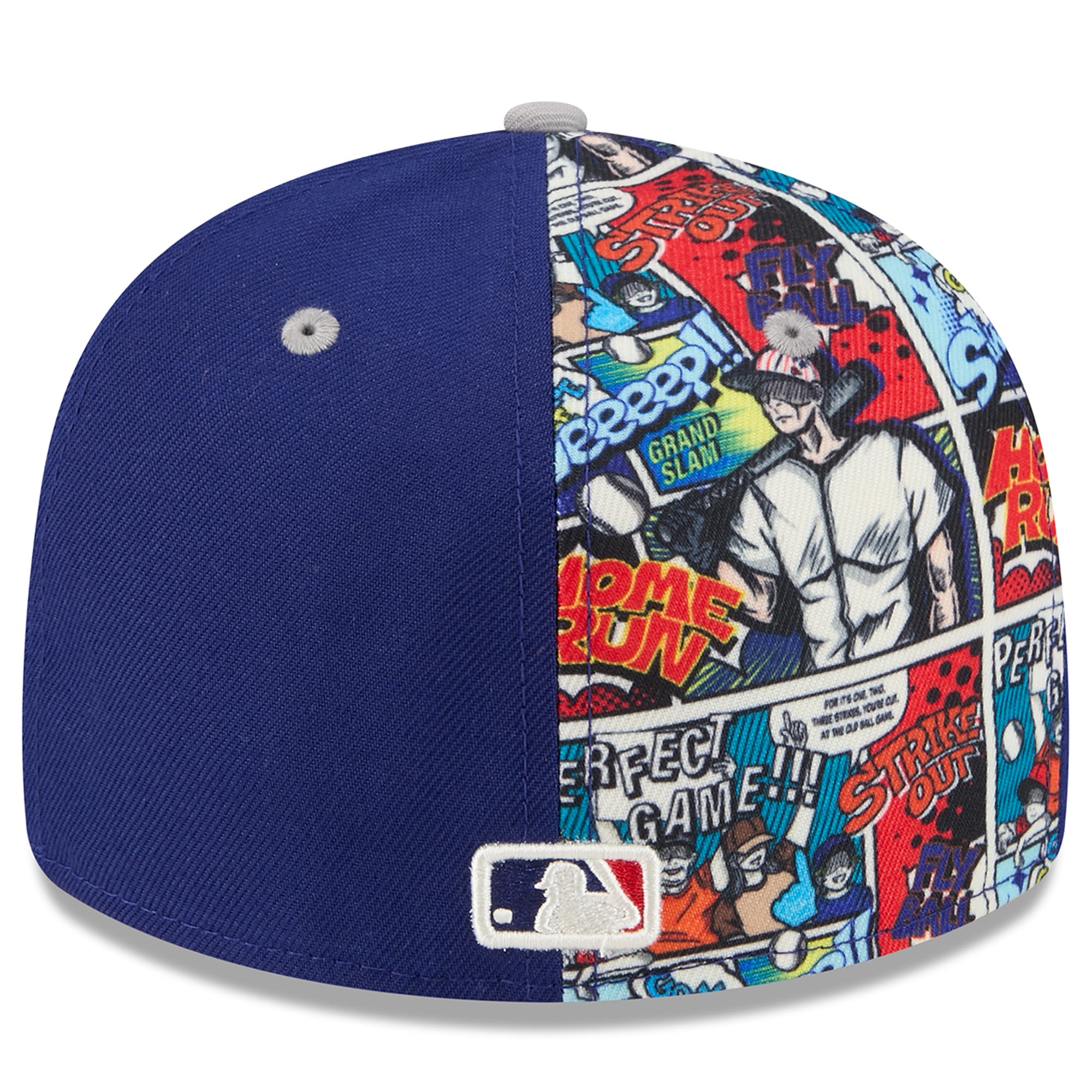 Casquette ajustée 59FIFTY basse édition Diamond Hero des Los Angeles Dodgers de New Era pour homme, bleu royal/gris, 2025 MLB